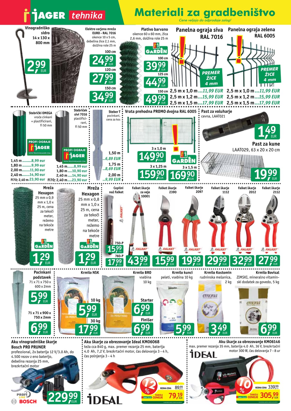 Stran 2. Jager kataloga - Tehnika