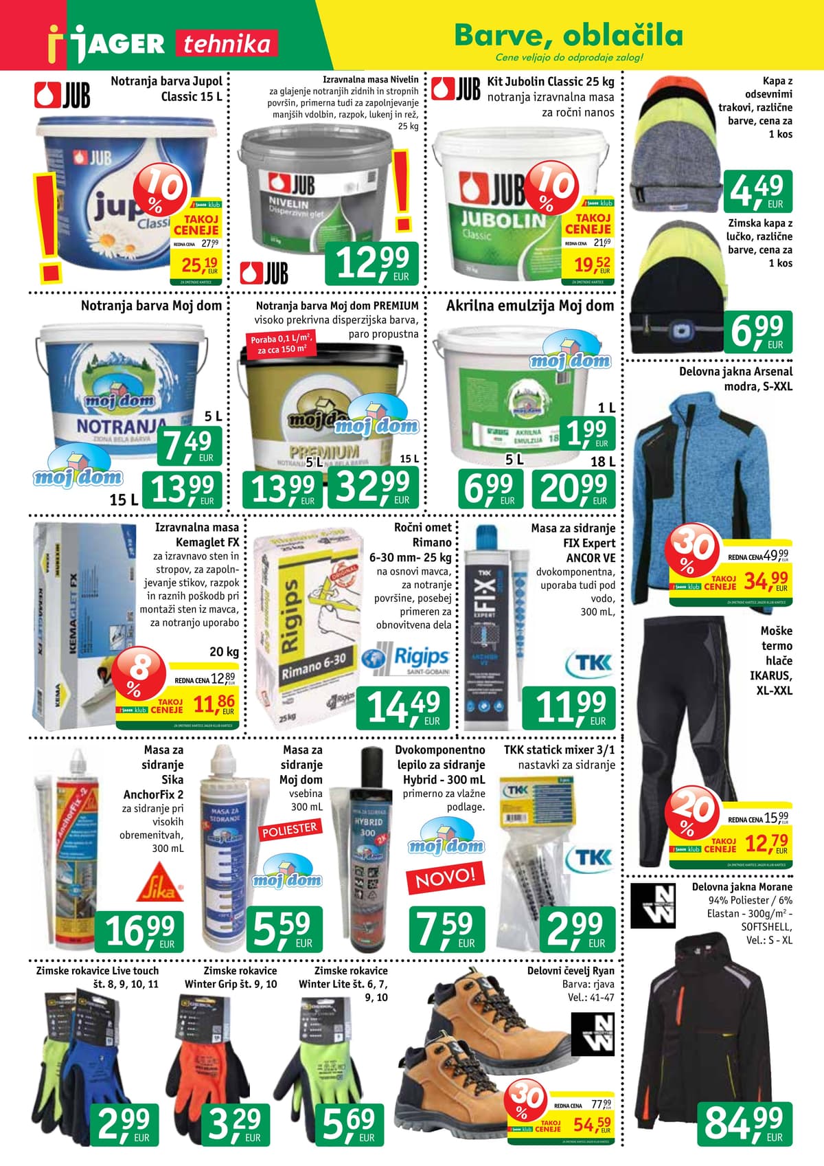 Stran 1. Jager kataloga - Tehnika od 02.03.2026.