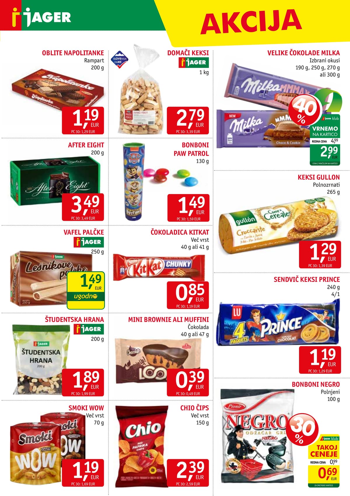 Stran 11. Jager kataloga - Živila od 01.03.2026.