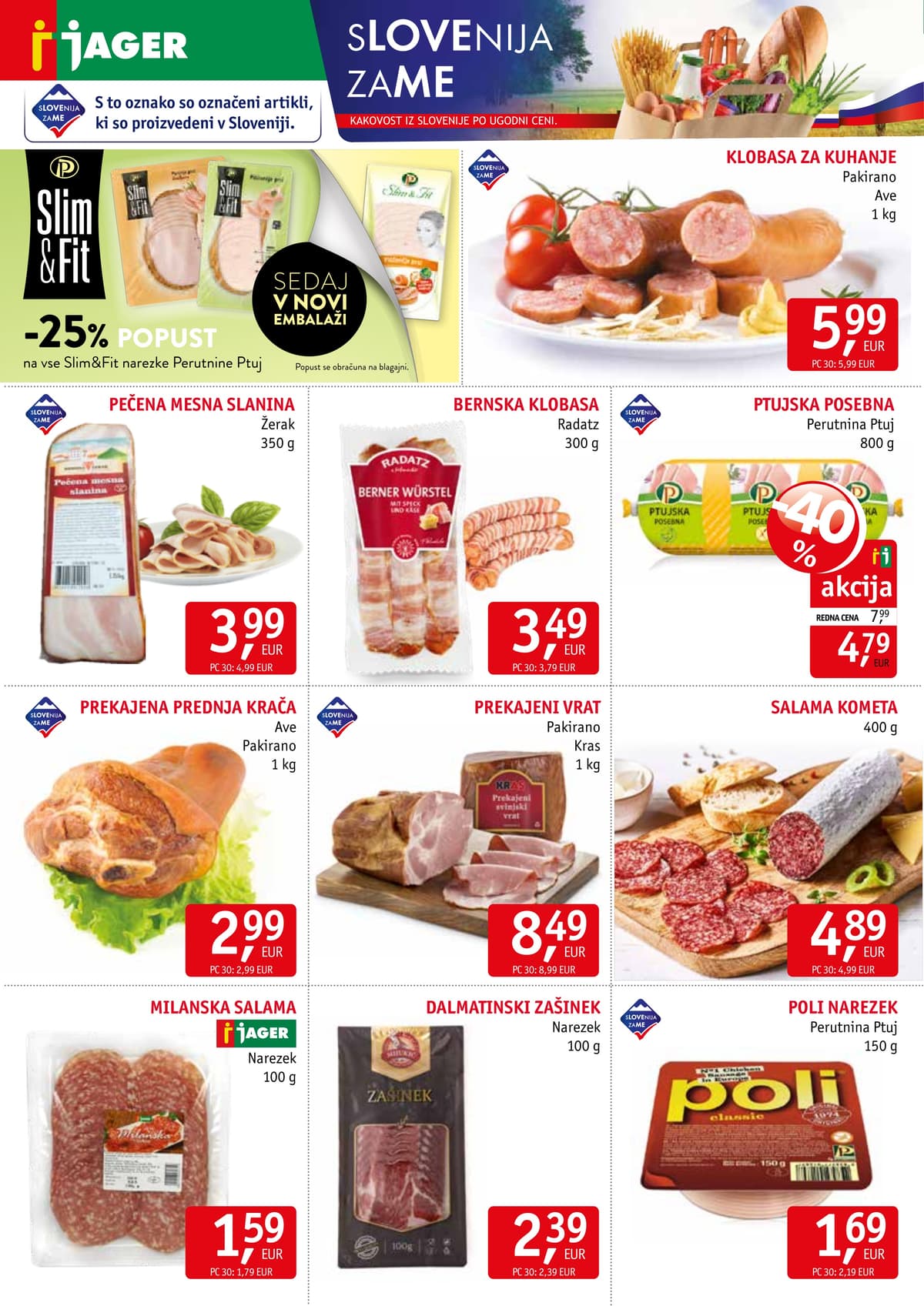 Stran 2. Jager kataloga - Živila od 01.03.2026.