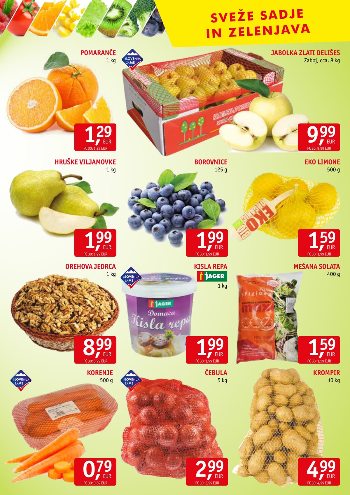 Stran 8. Jager kataloga - Živila od 01.03.2026.