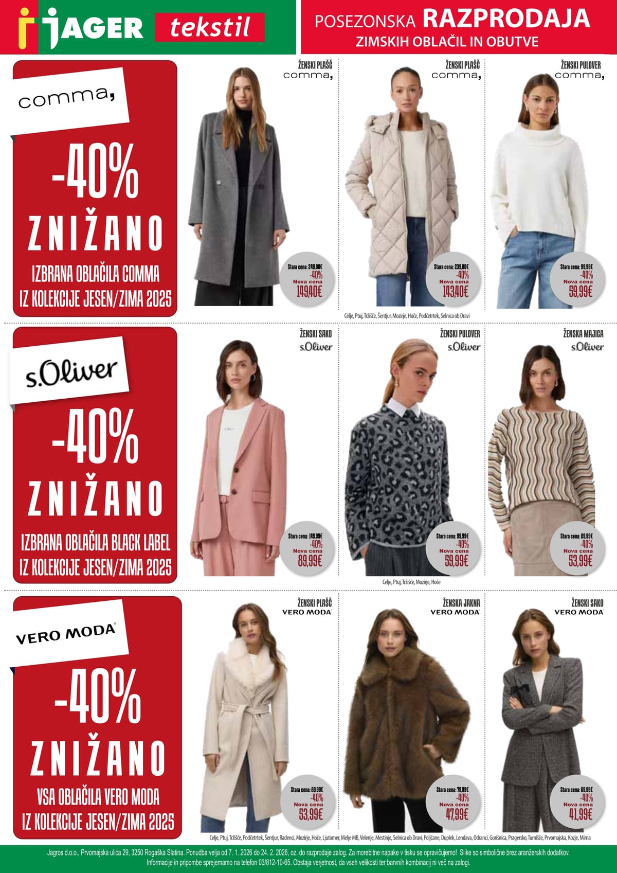 Stran 3. Jager kataloga - Tekstil od 03.03.2026.