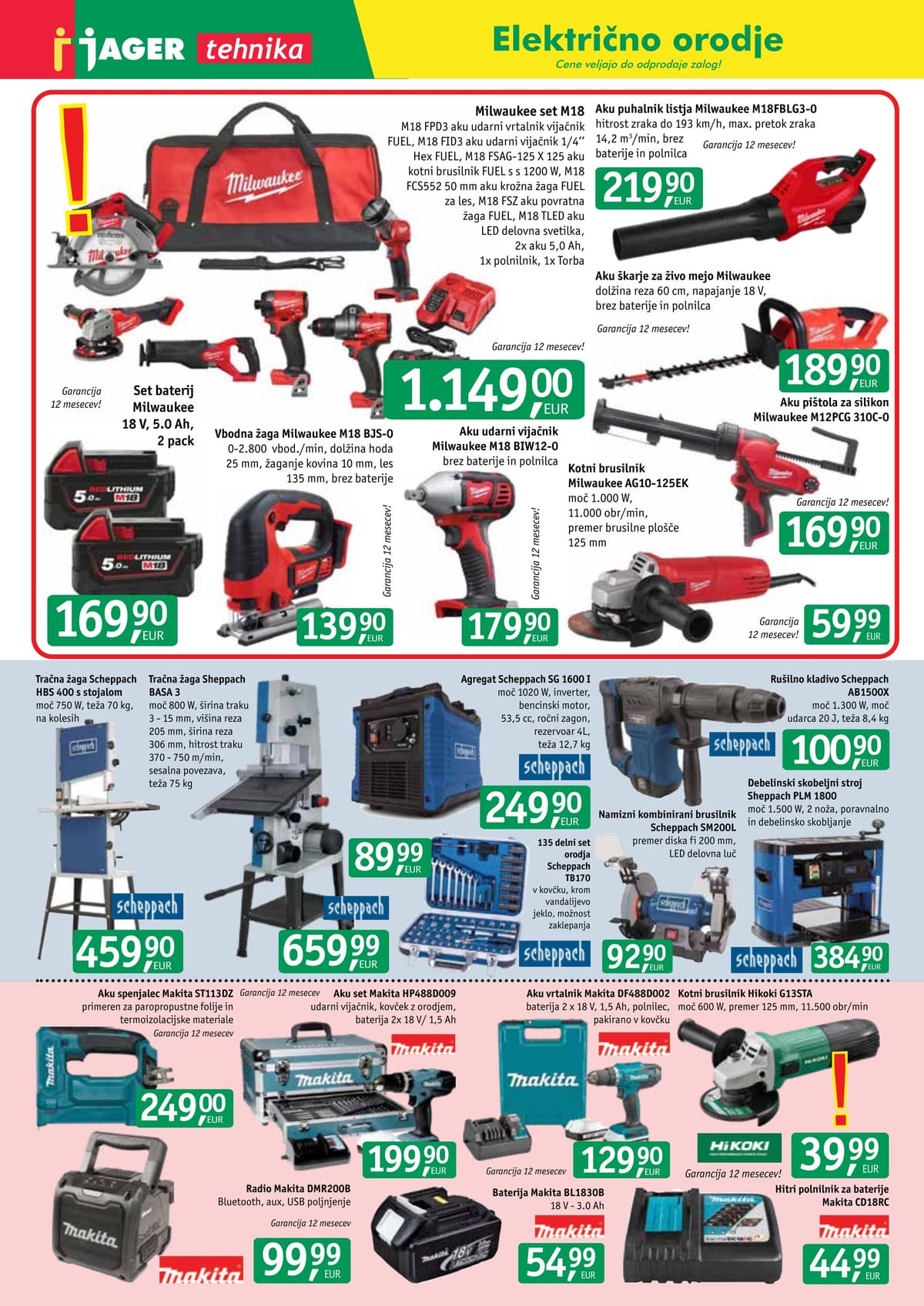 Stran 7. Jager kataloga - Tehnika od 01.03.2026.