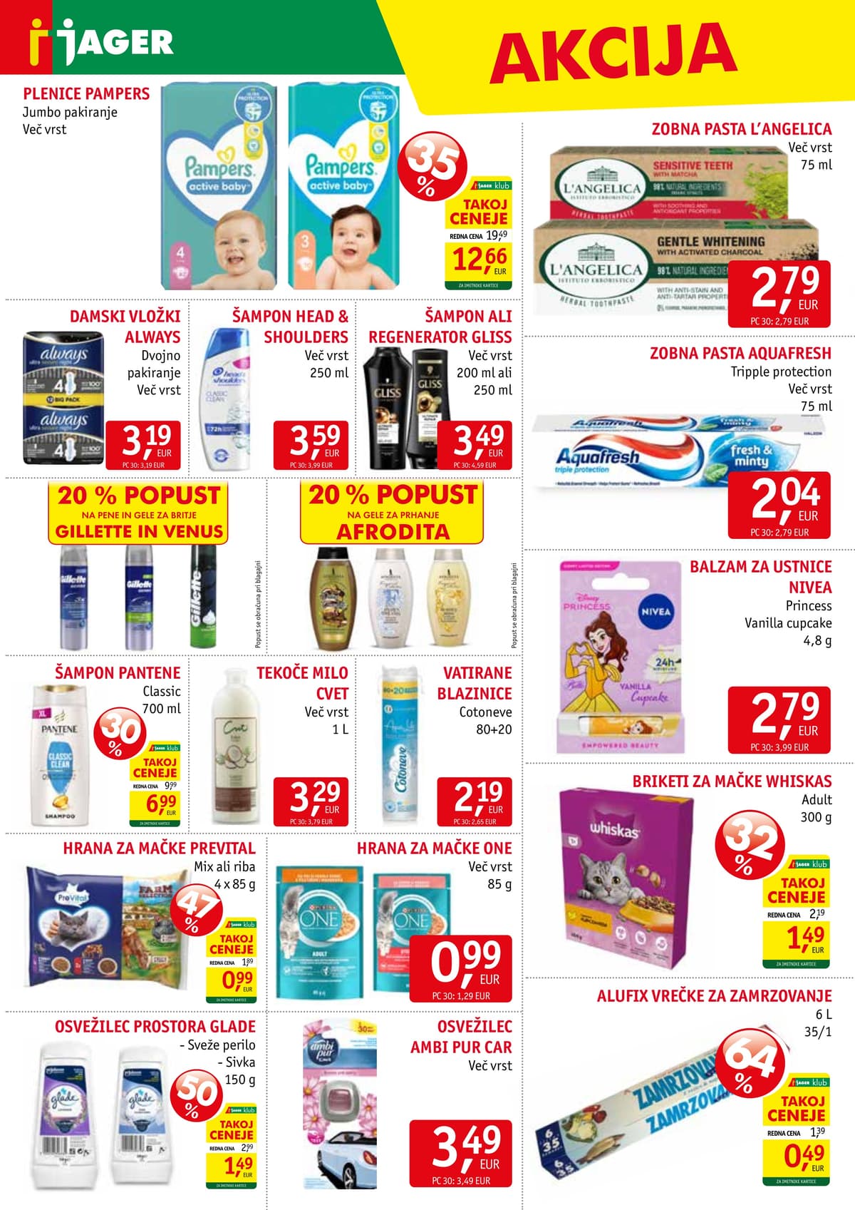 Stran 14. Jager kataloga - Živila od 03.03.2026.