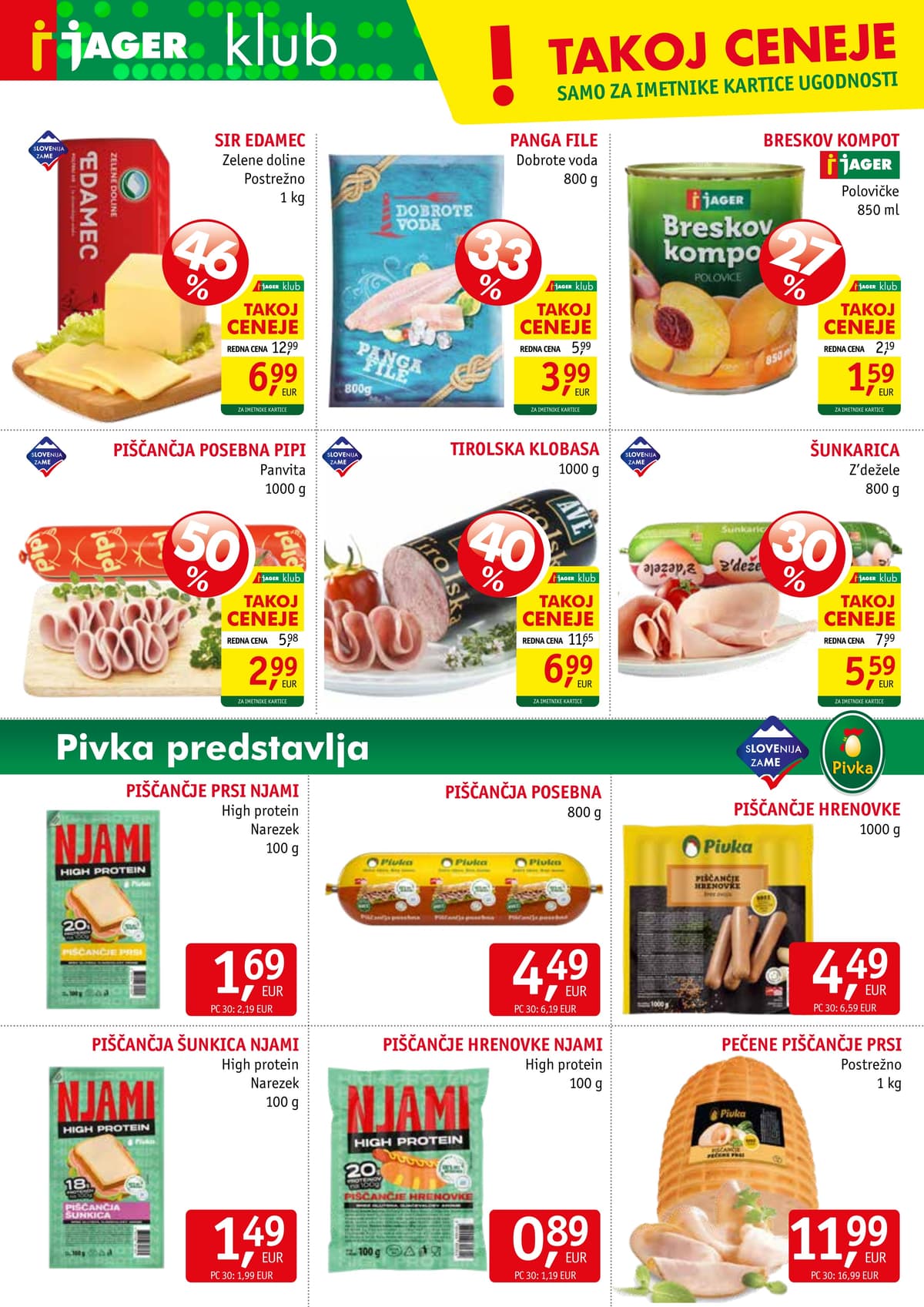 Stran 4. Jager kataloga - Živila od 03.03.2026.