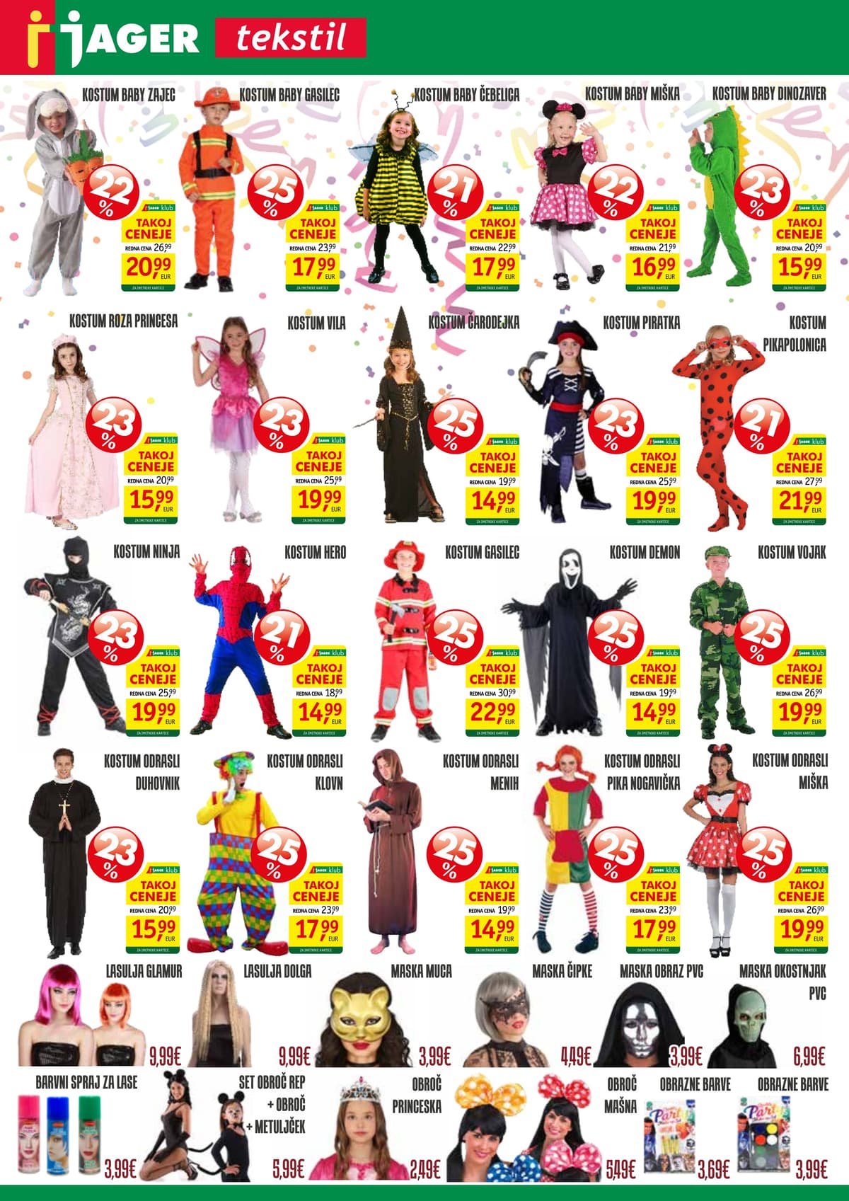 Stran 3. Jager kataloga - Tekstil od 05.03.2026.