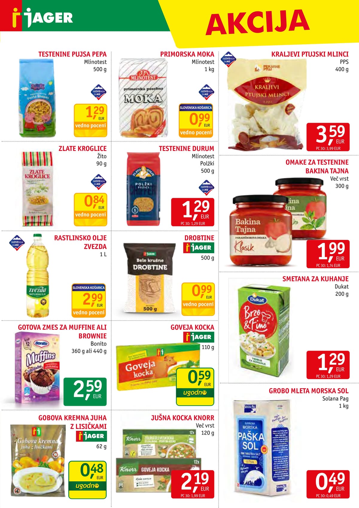Stran 7. Jager kataloga - Živila od 18.02.2026.