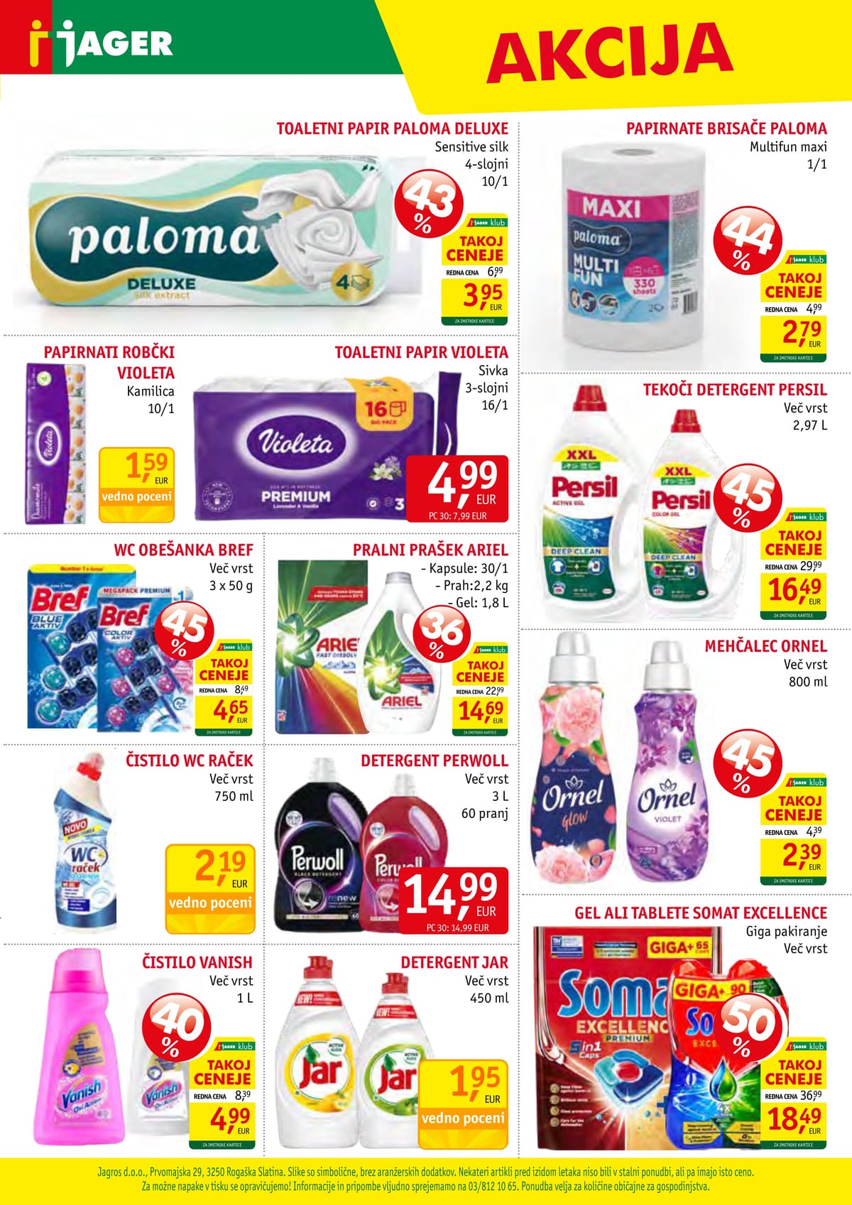 Stran 15. Jager kataloga - Živila