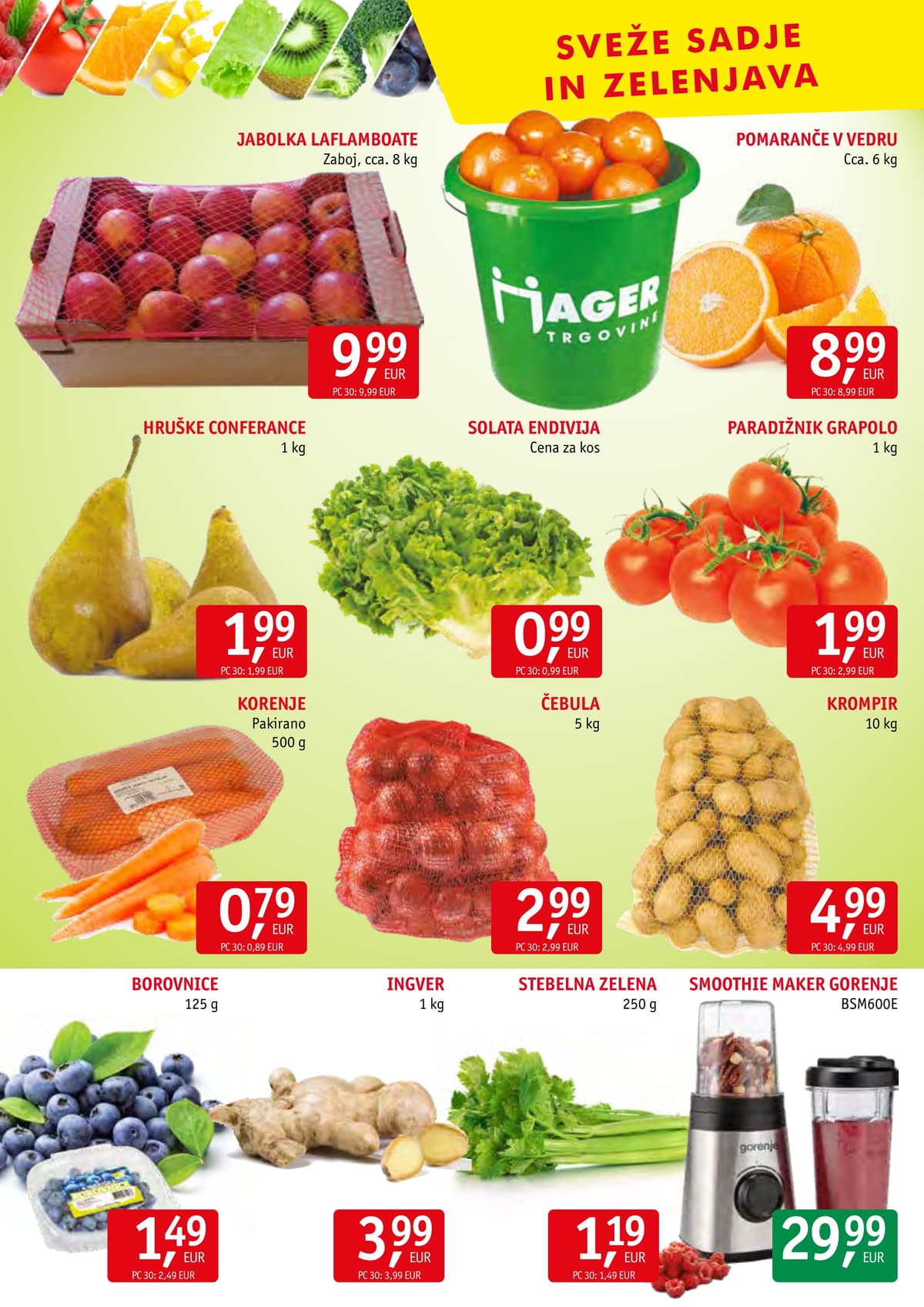 Stran 8. Jager kataloga - Živila