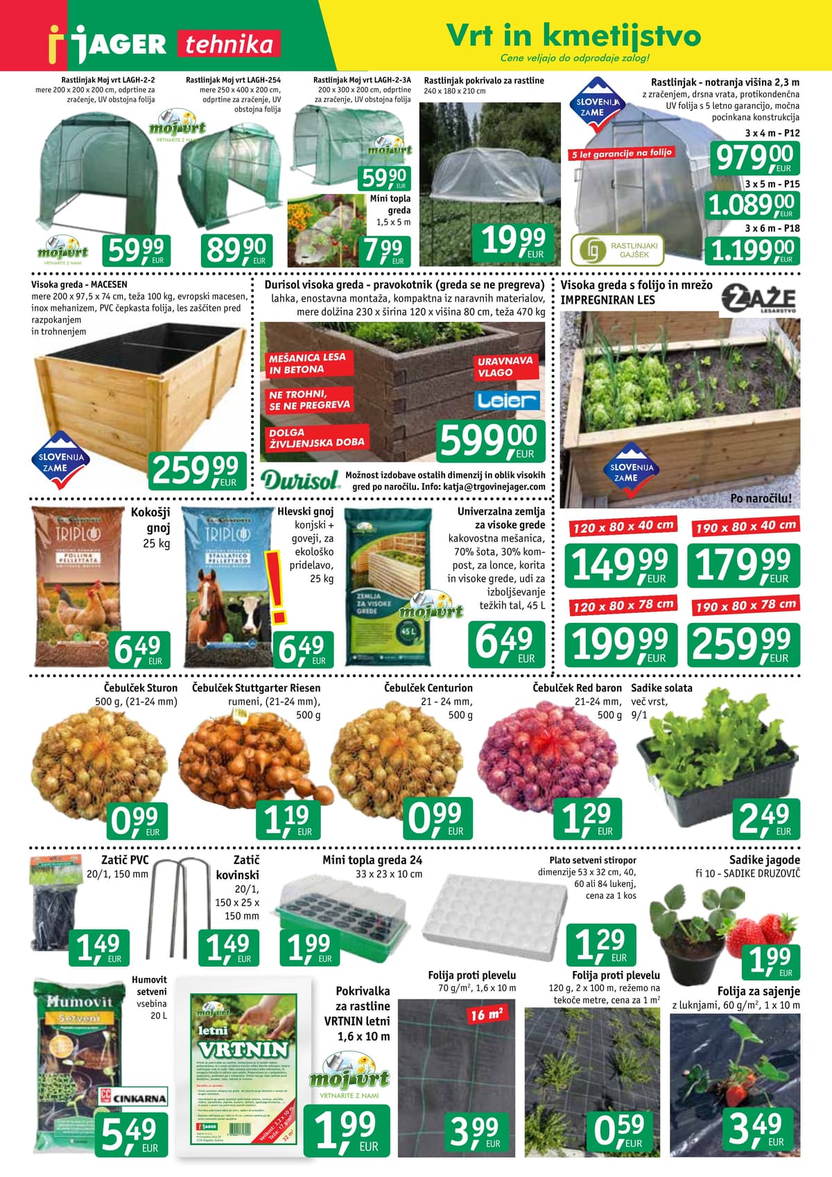 Stran 5. Jager kataloga - Tehnika