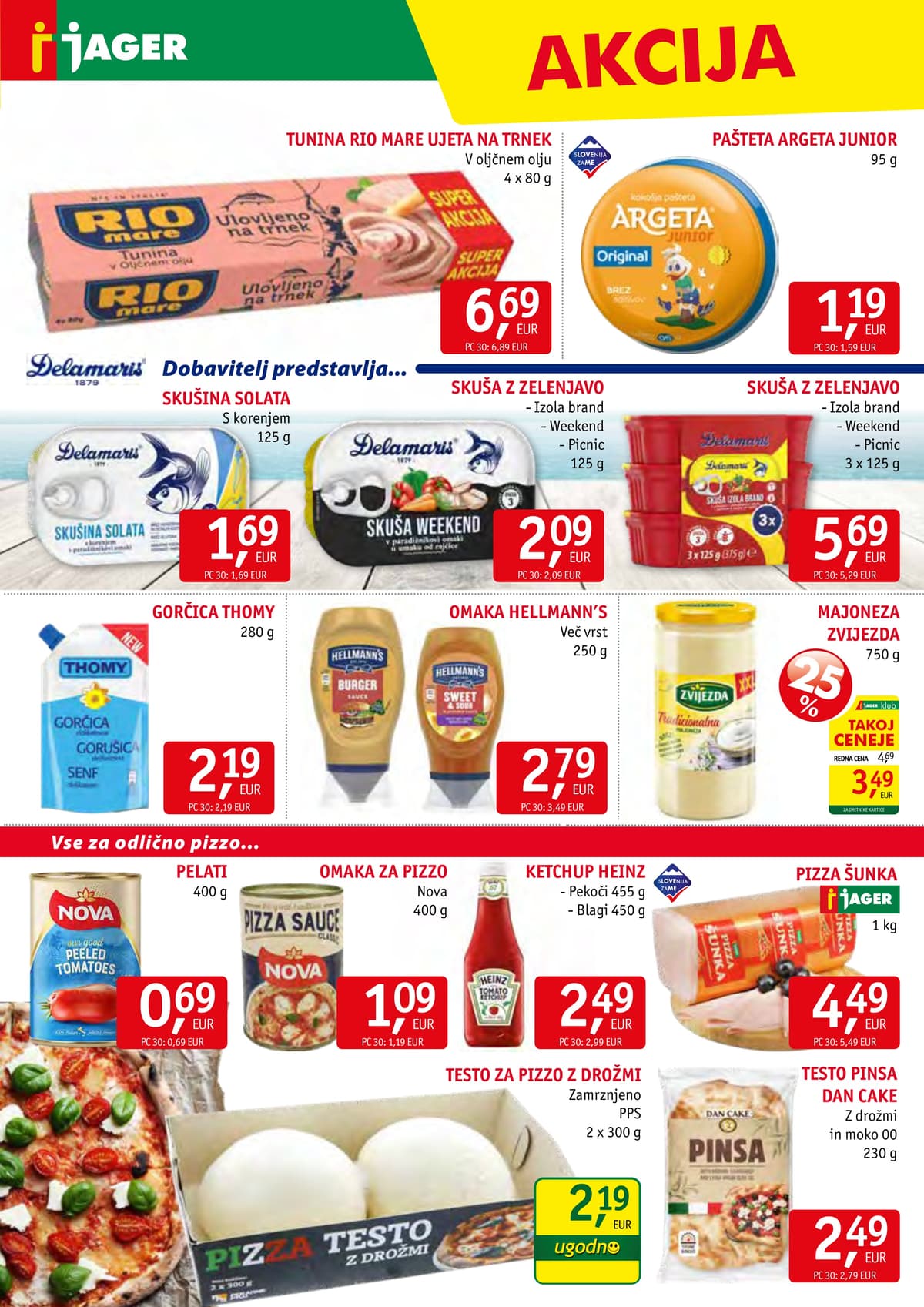 Stran 9. Jager kataloga - Živila