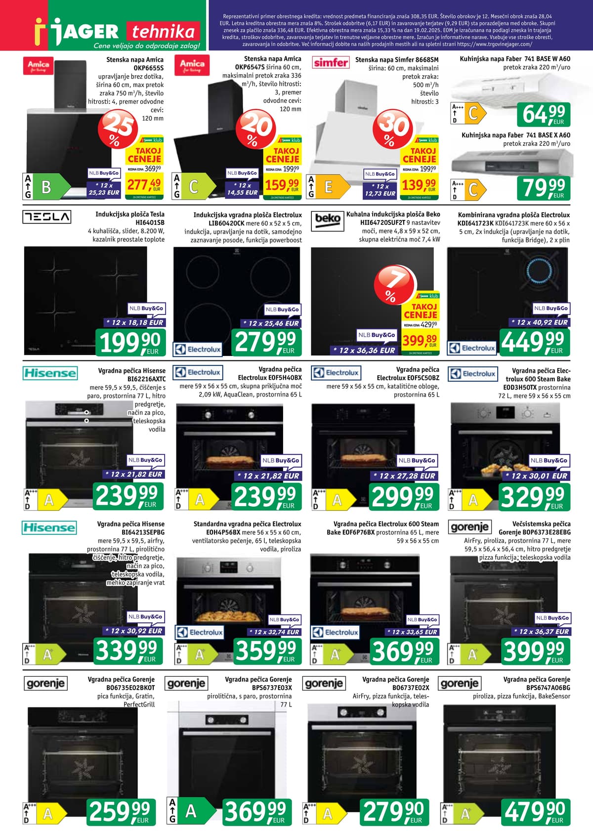 Stran 13. Jager kataloga - Tehnika