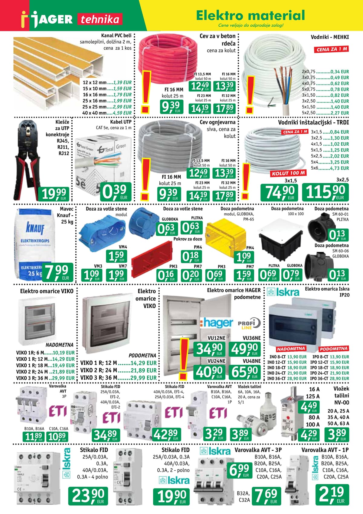 Stran 3. Jager kataloga - Tehnika
