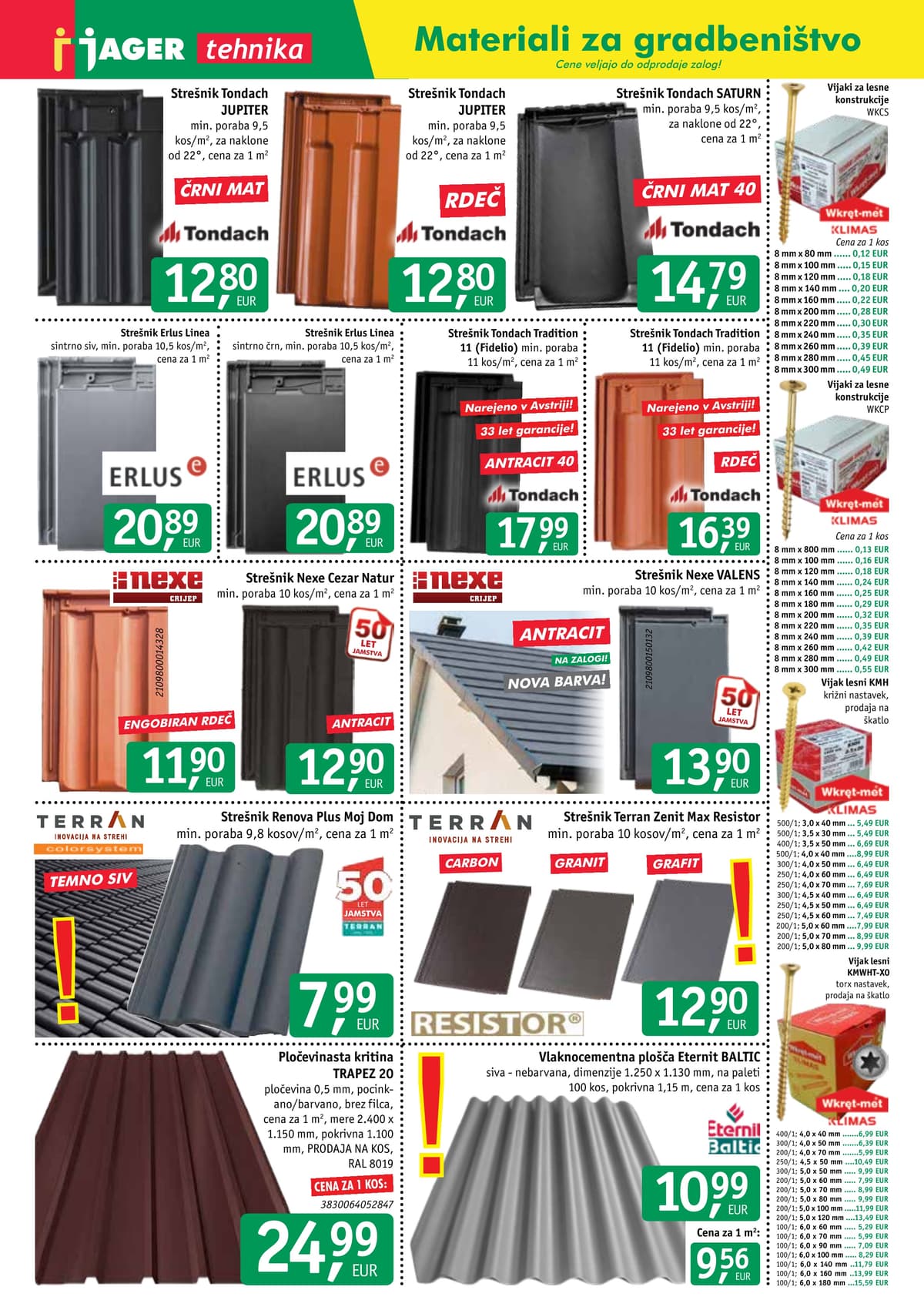 Stran 5. Jager kataloga - Tehnika