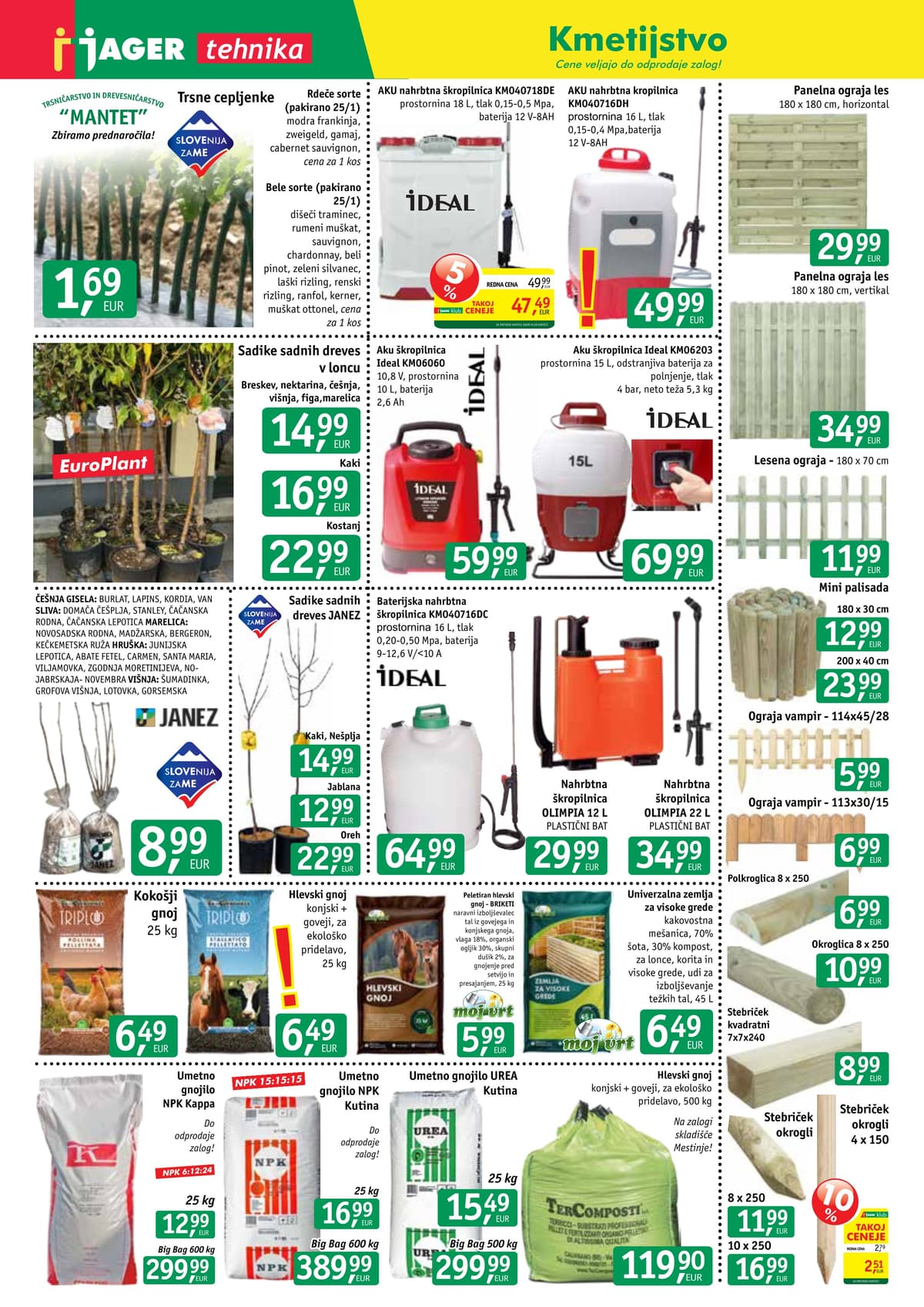 Stran 9. Jager kataloga - Tehnika