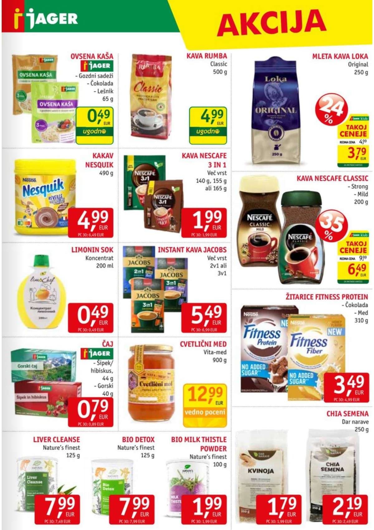 Stran 9. Jager kataloga - Živila od 11.03.2026.