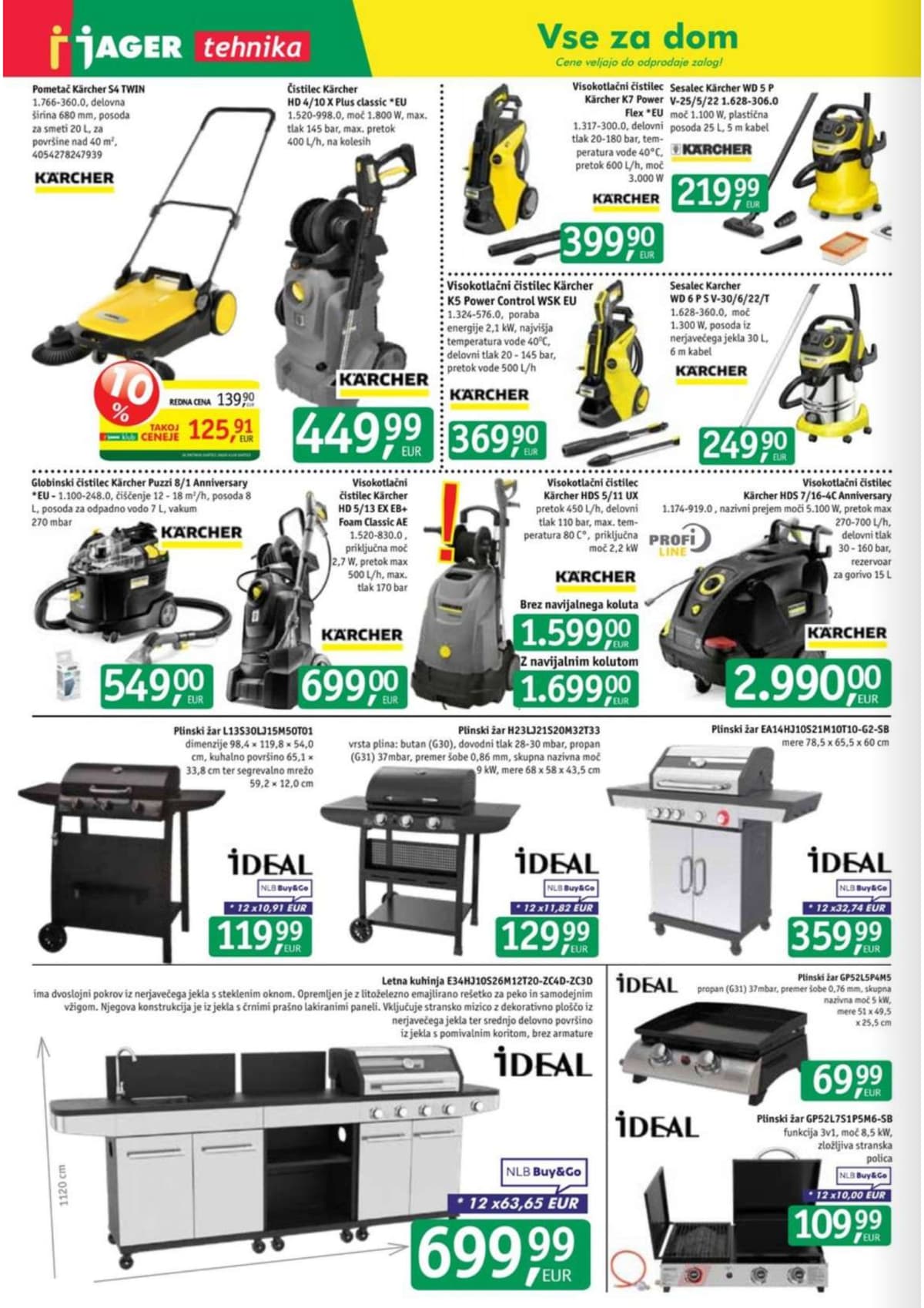 Stran 10. Jager kataloga - Tehnika