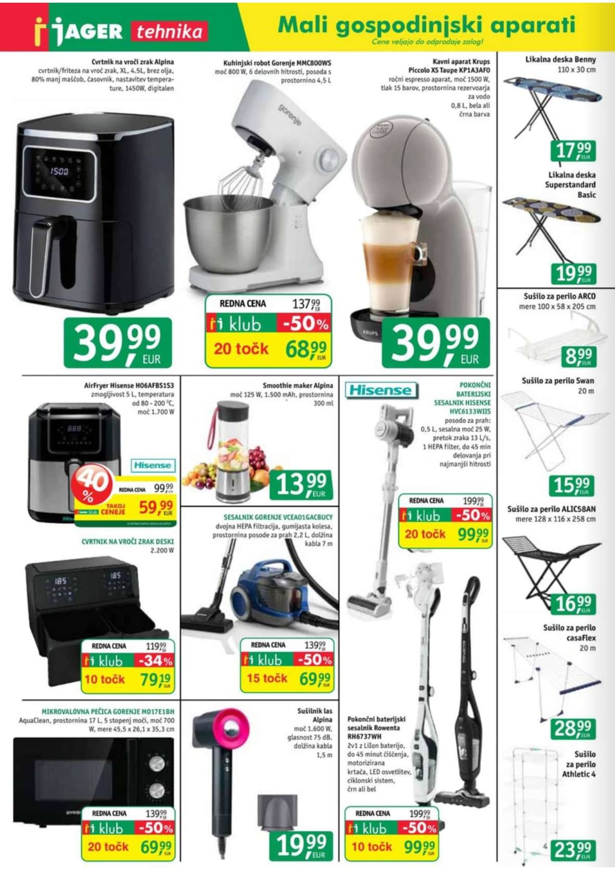 Stran 14. Jager kataloga - Tehnika