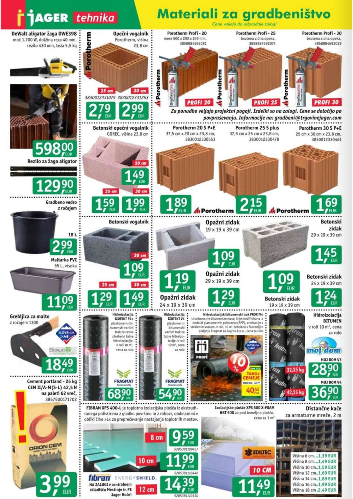 Stran 2. Jager kataloga - Tehnika od 11.03.2026.