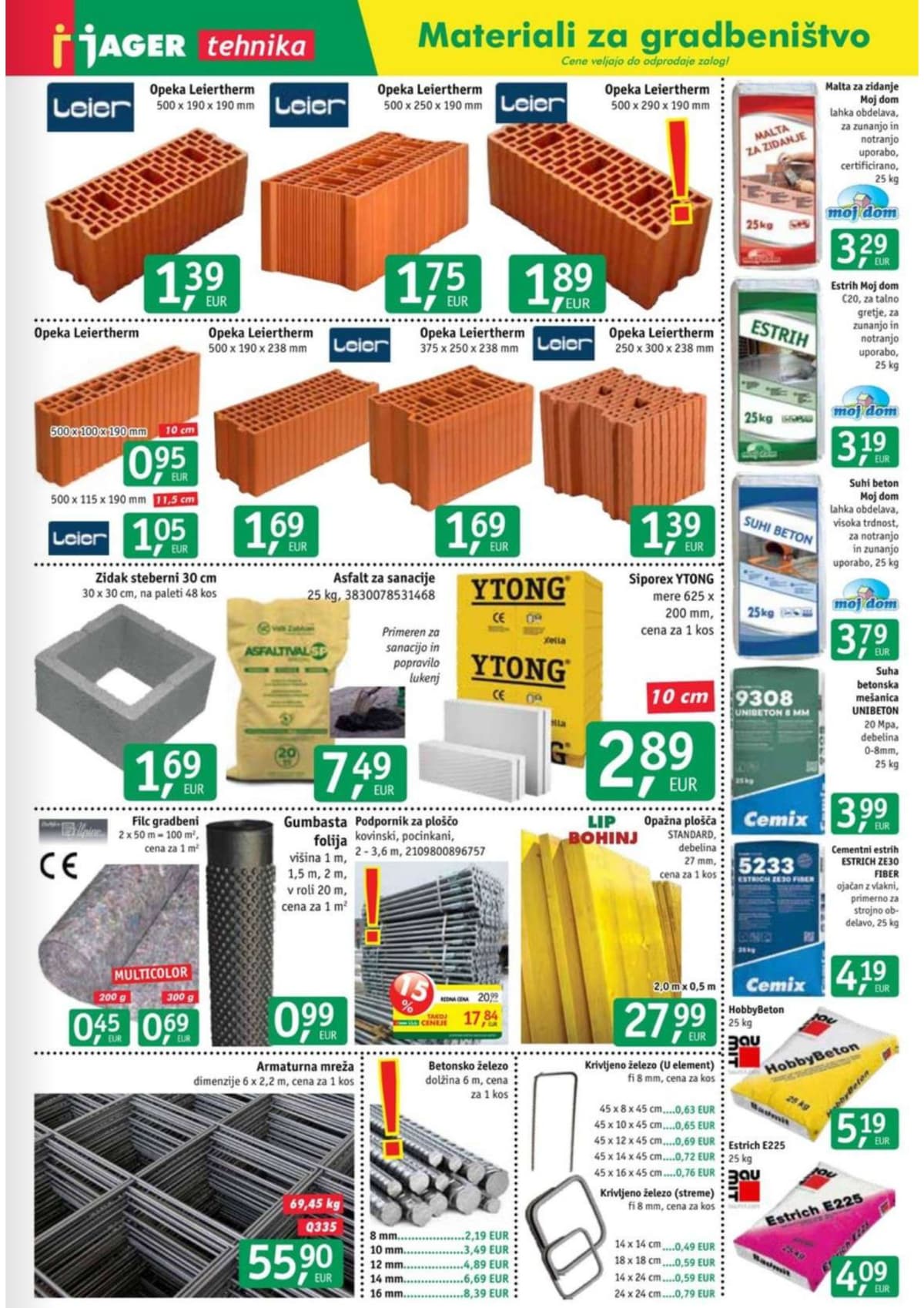 Stran 3. Jager kataloga - Tehnika