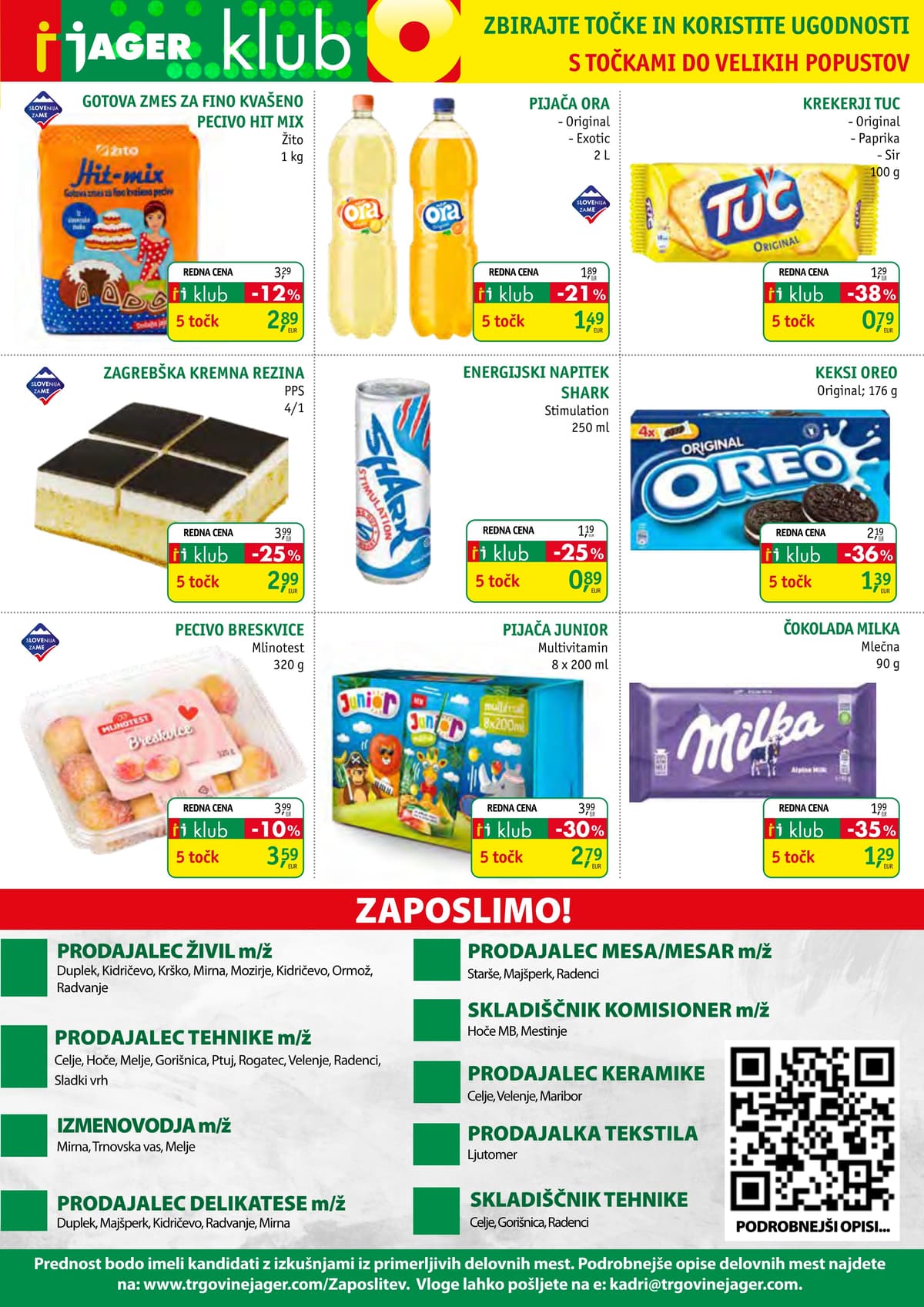 Stran 13. Jager kataloga - Živila