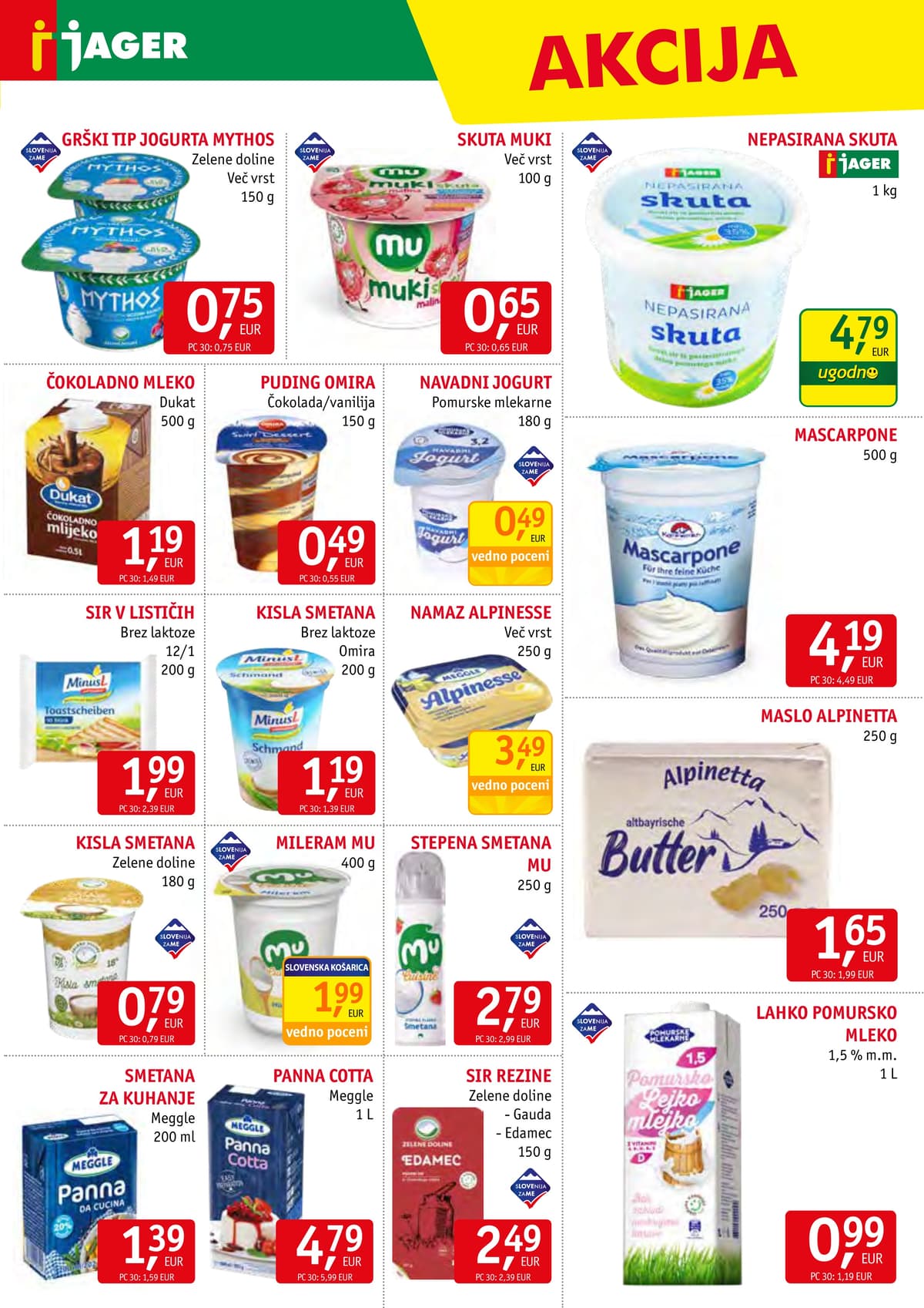 Stran 5. Jager kataloga - Živila od 17.03.2026.