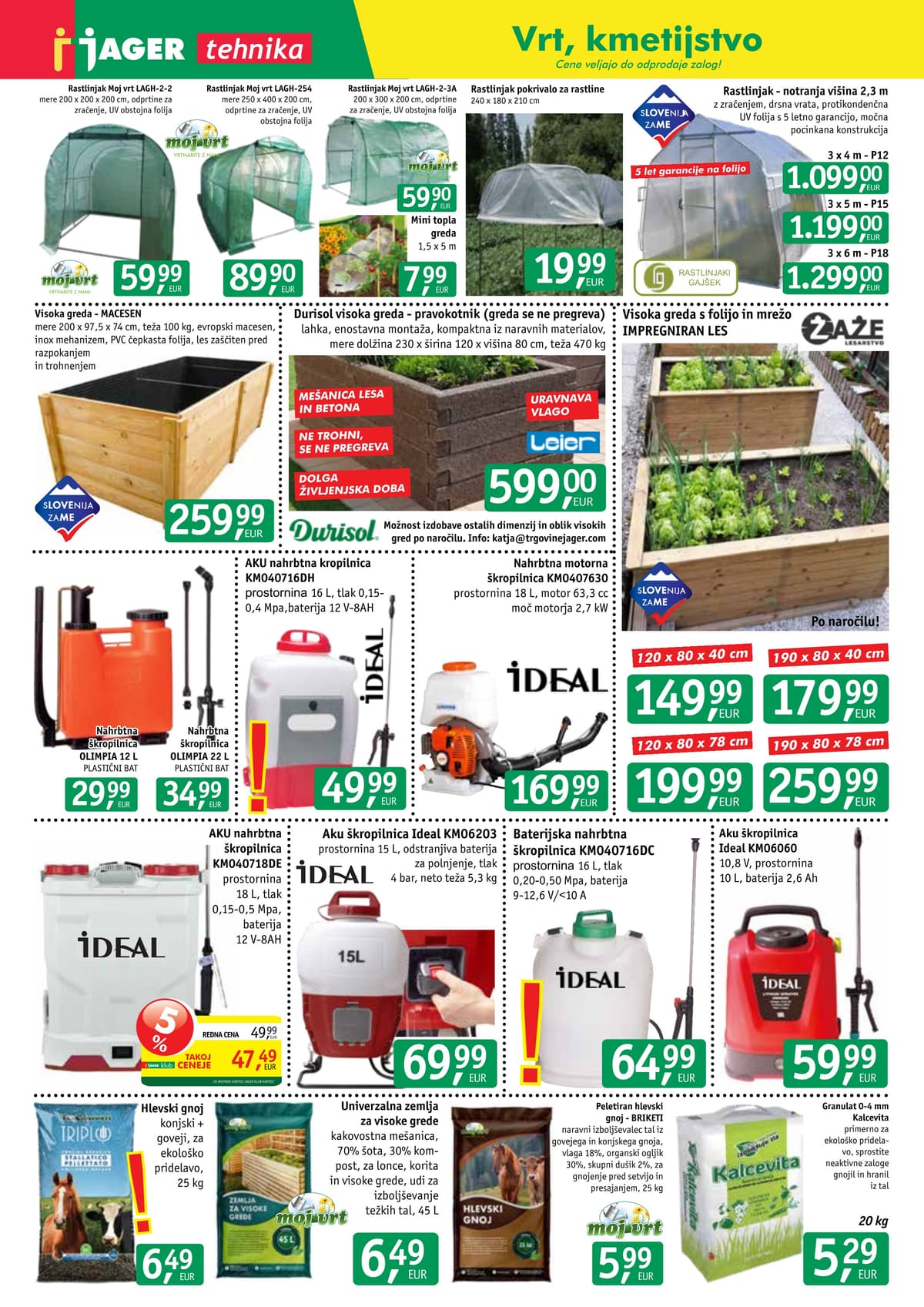 Stran 7. Jager kataloga - Tehnika