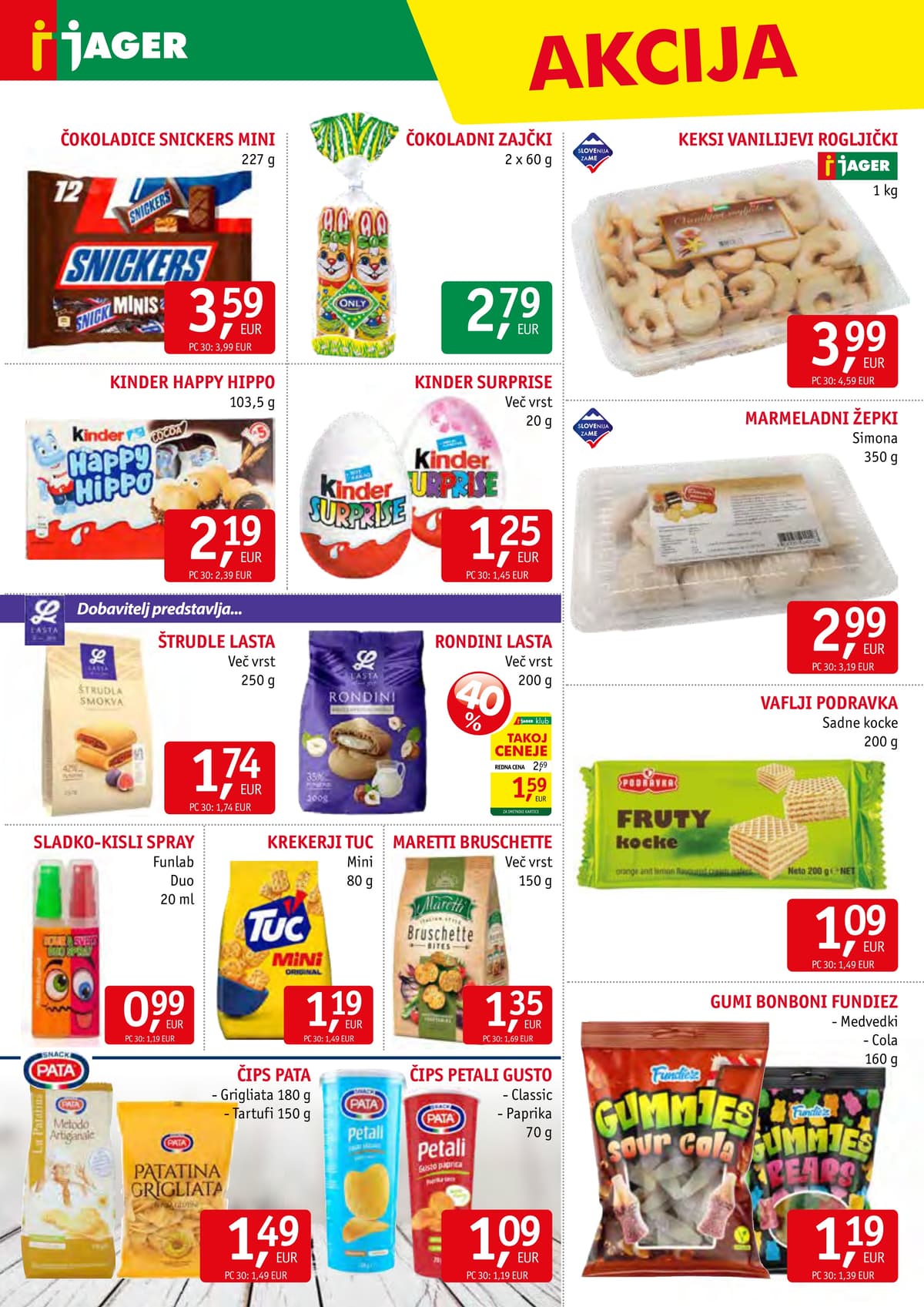 Stran 10. Jager kataloga - Živila od 24.03.2026.