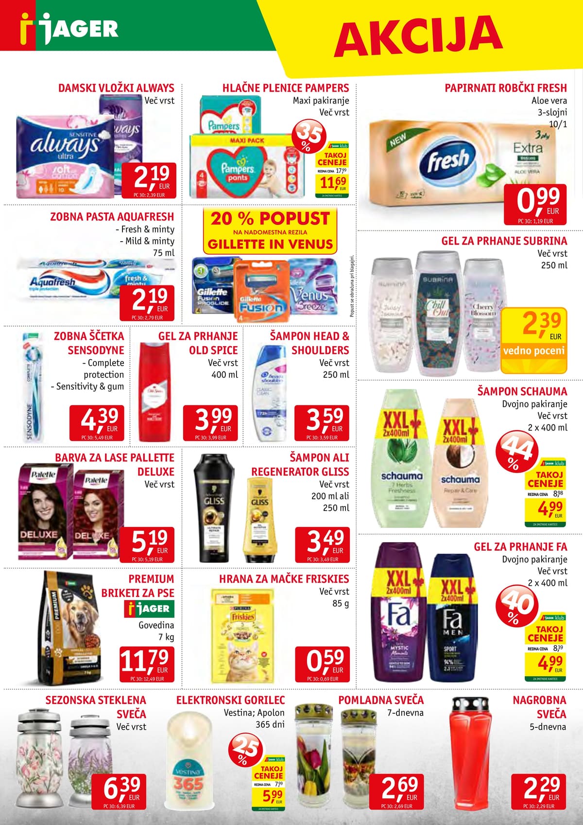 Stran 14. Jager kataloga - Živila od 24.03.2026.