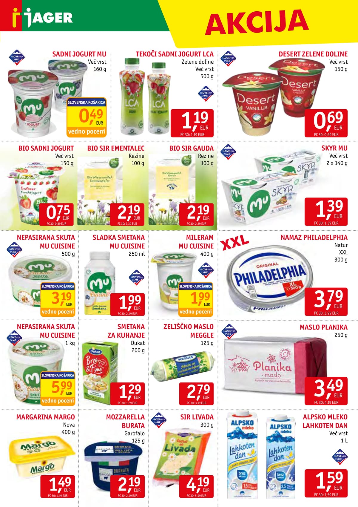 Stran 5. Jager kataloga - Živila od 24.03.2026.