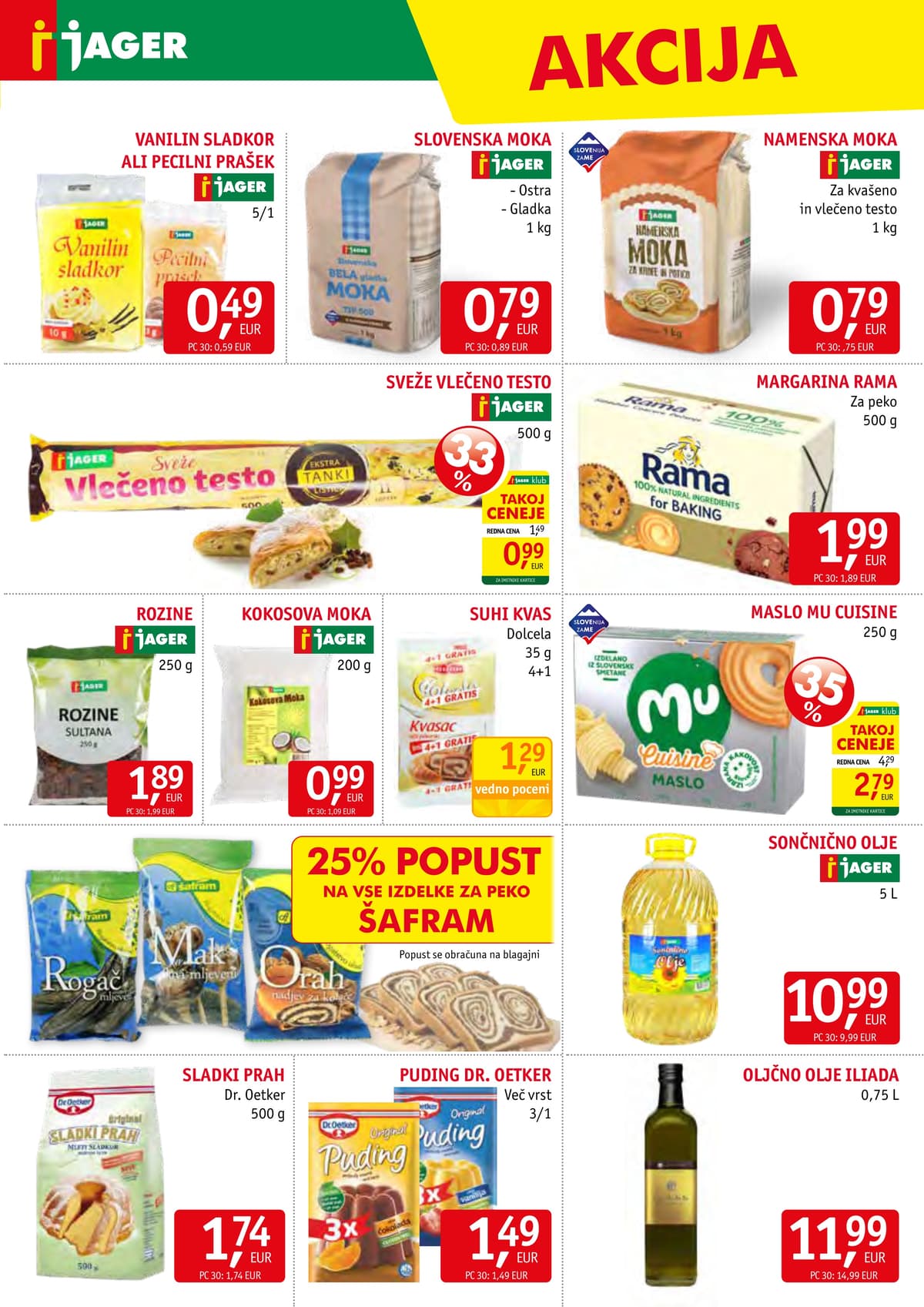 Stran 7. Jager kataloga - Živila od 24.03.2026.