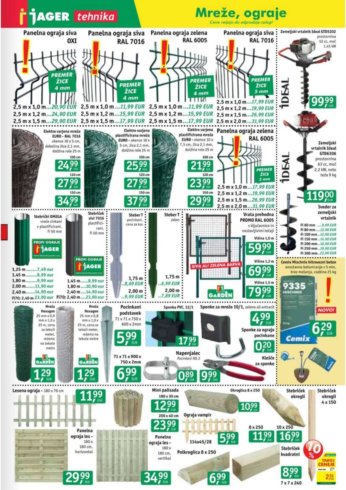 Stran 11. Jager kataloga - Tehnika