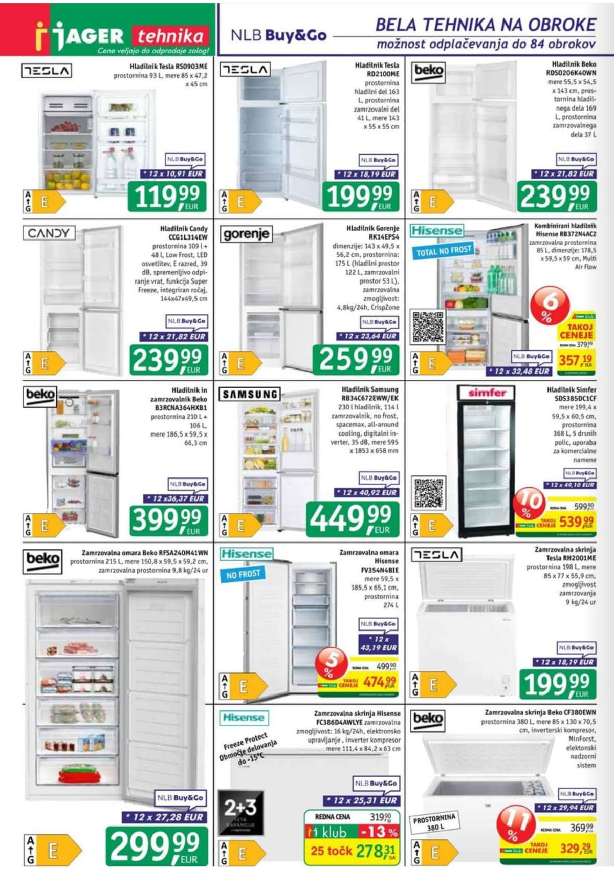 Stran 2. Jager kataloga - Tehnika od 31.03.2026.