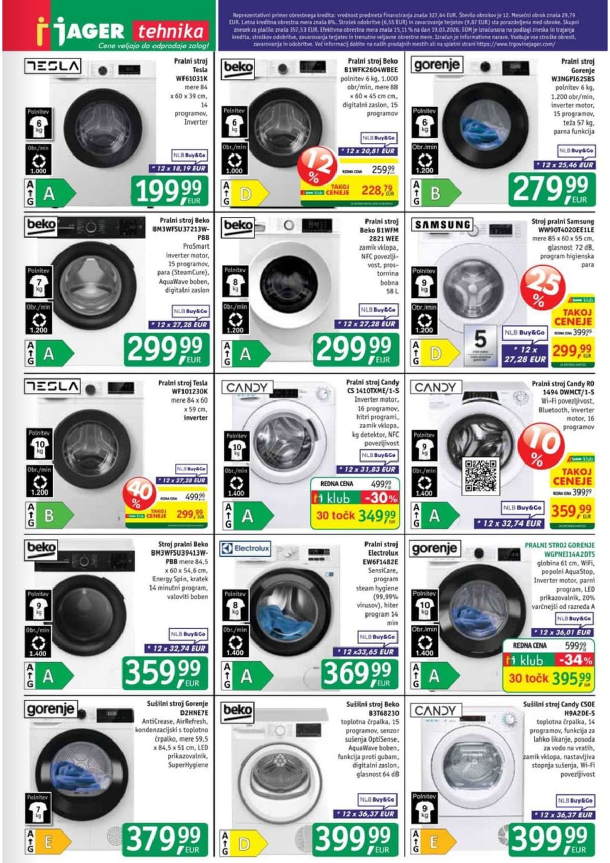 Stran 3. Jager kataloga - Tehnika