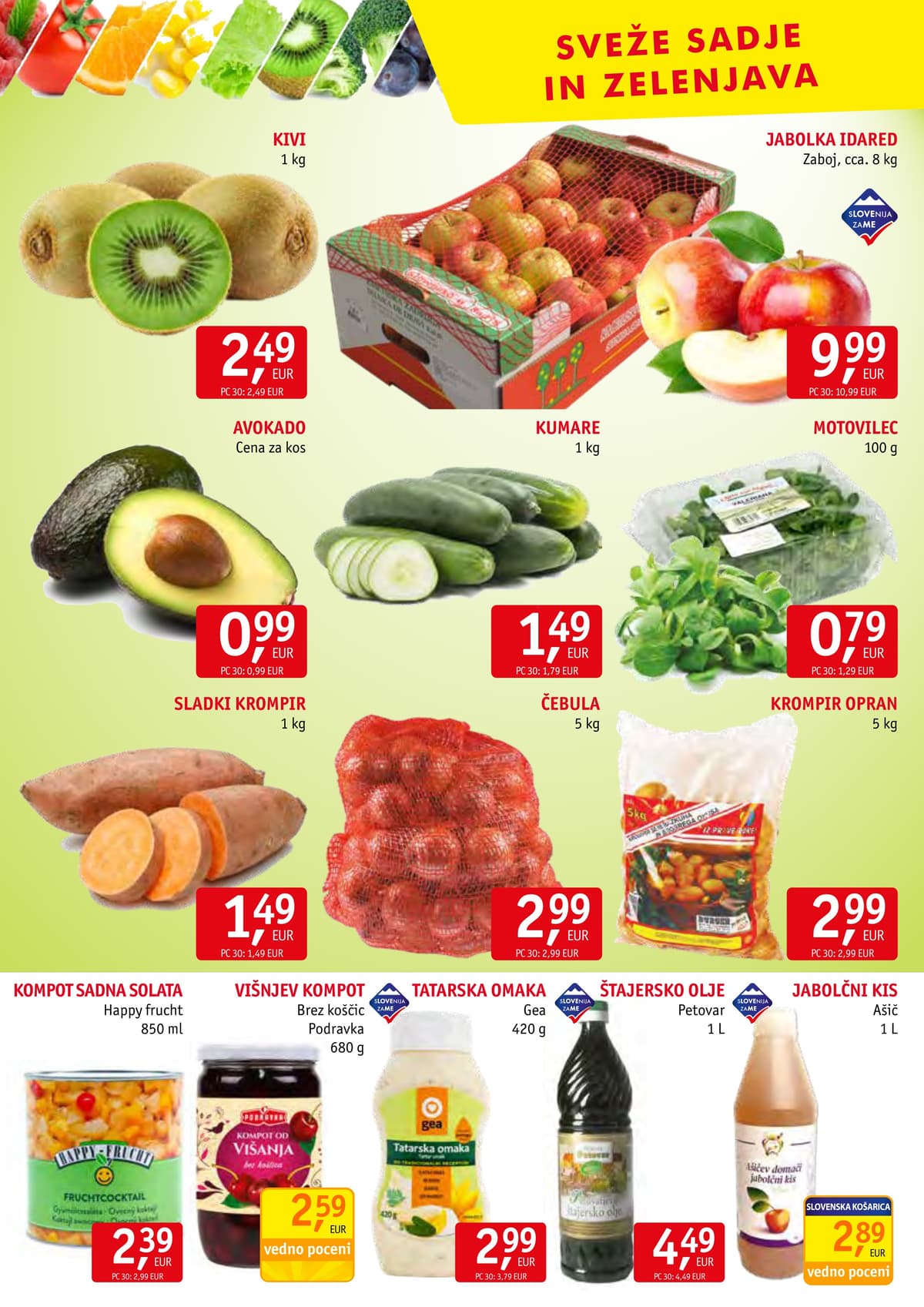 Stran 8. Jager kataloga - Živila