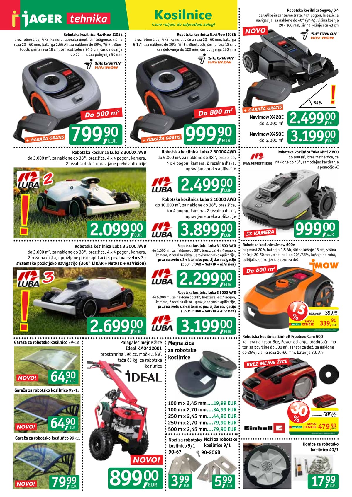 Stran 2. Jager kataloga - Tehnika