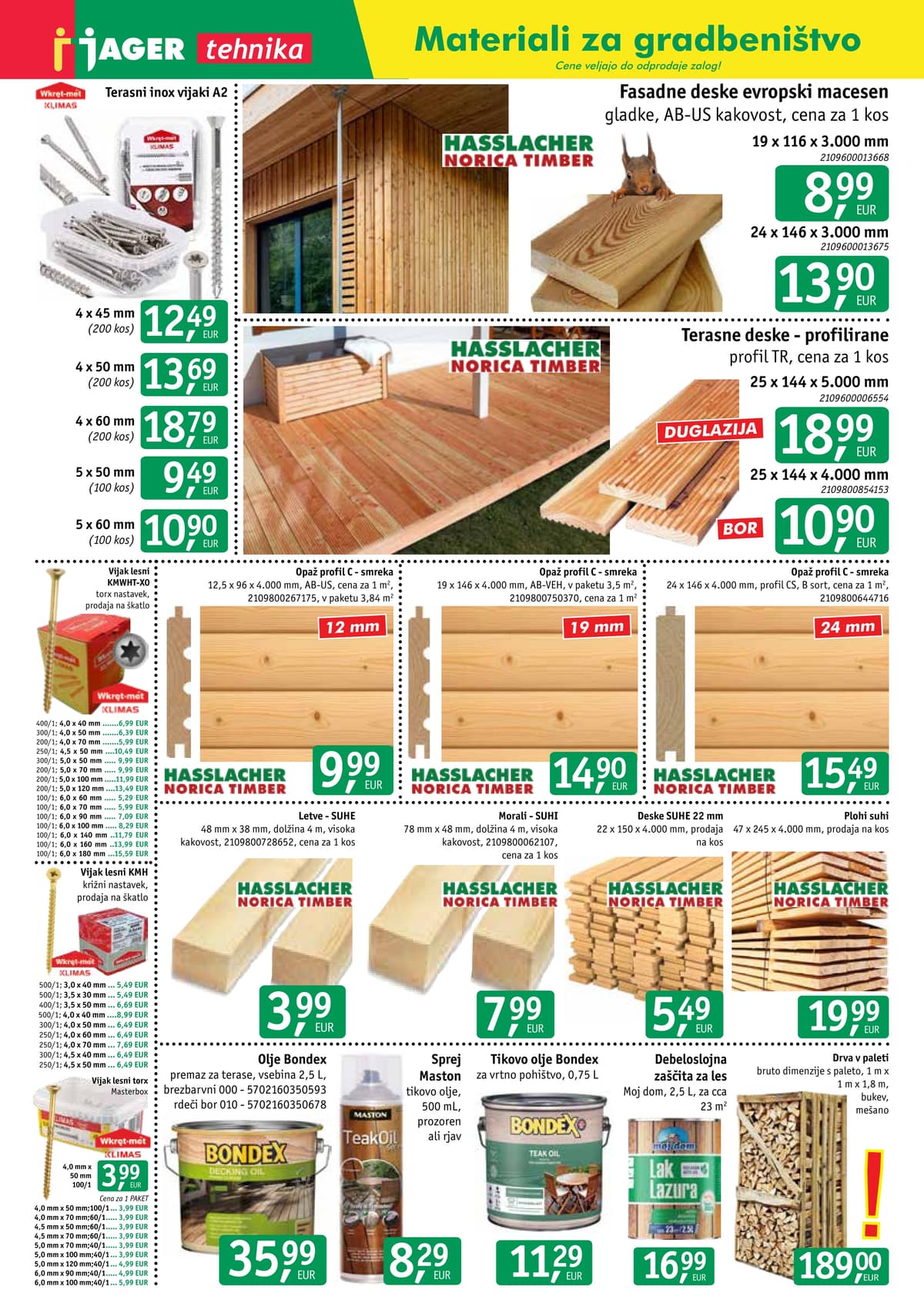 Stran 4. Jager kataloga - Tehnika