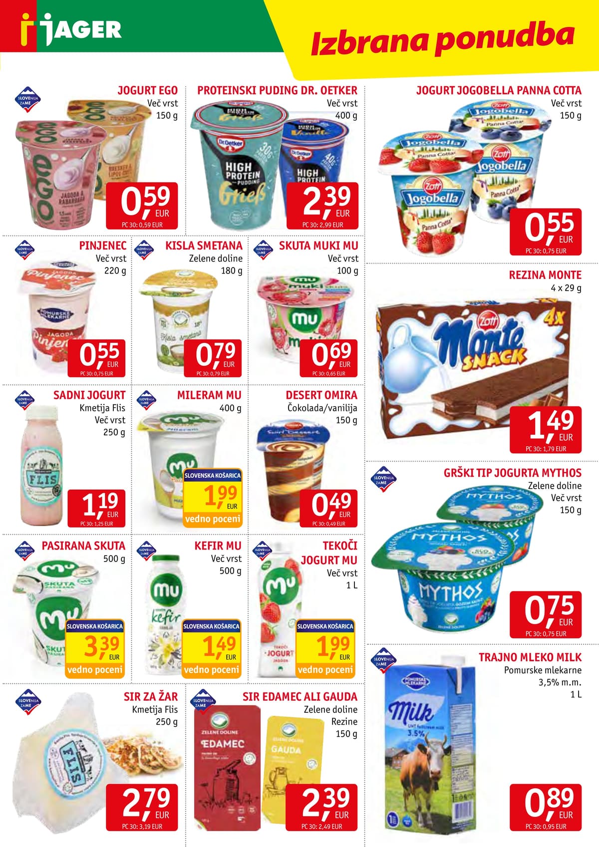 Stran 5. Jager kataloga - Živila od 14.04.2026.