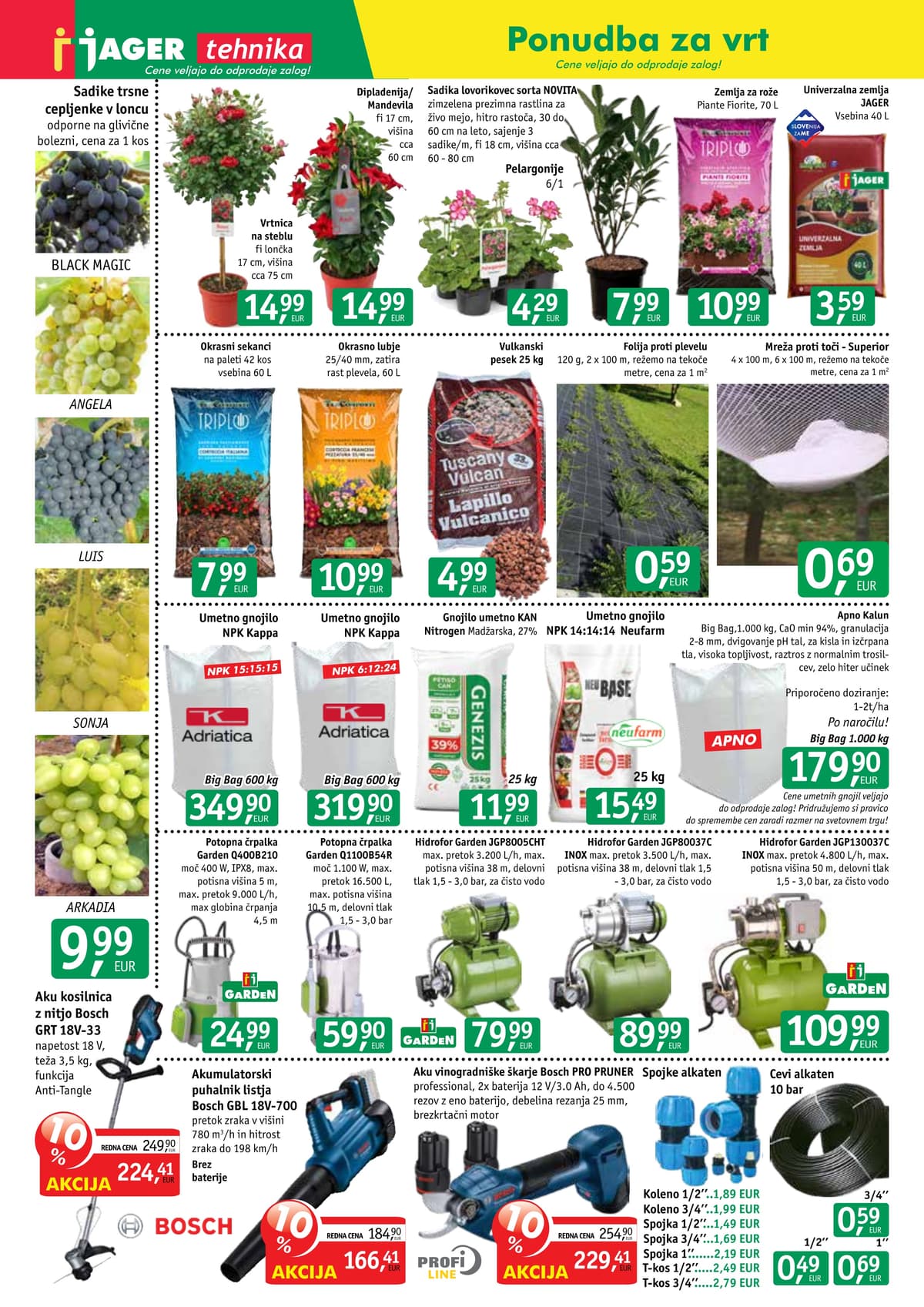 Stran 2. Jager kataloga - Tehnika od 14.04.2026.