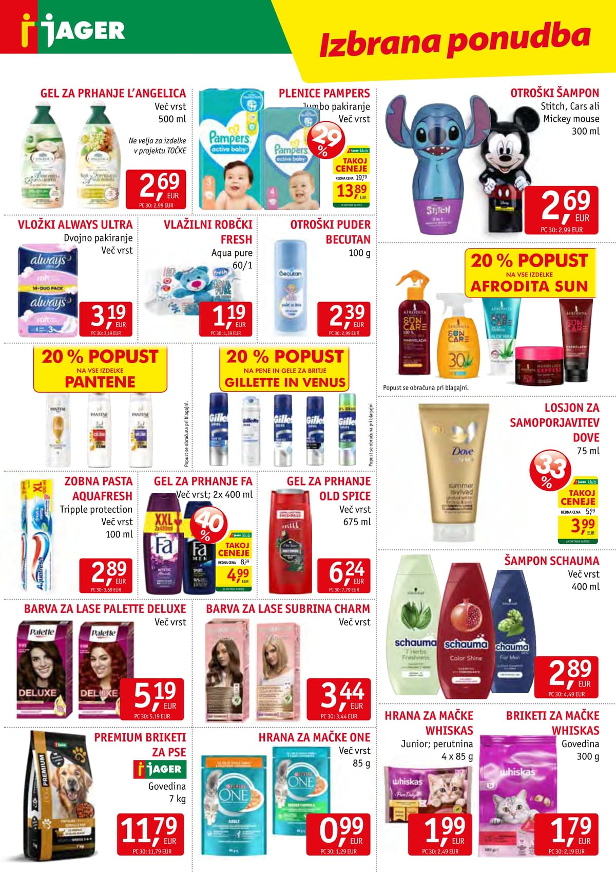 Stran 14. Jager kataloga - Akcijska Ponudba od 21.04.2026.