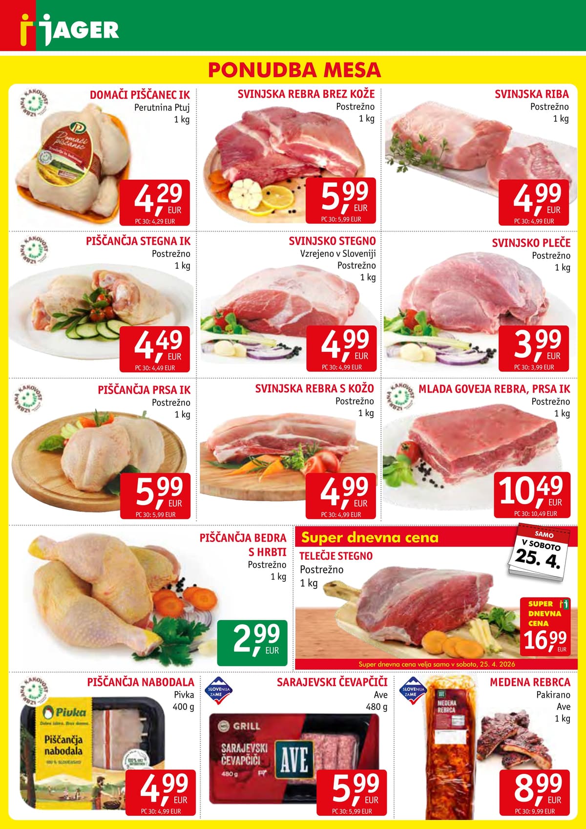 Stran 3. Jager kataloga - Akcijska Ponudba