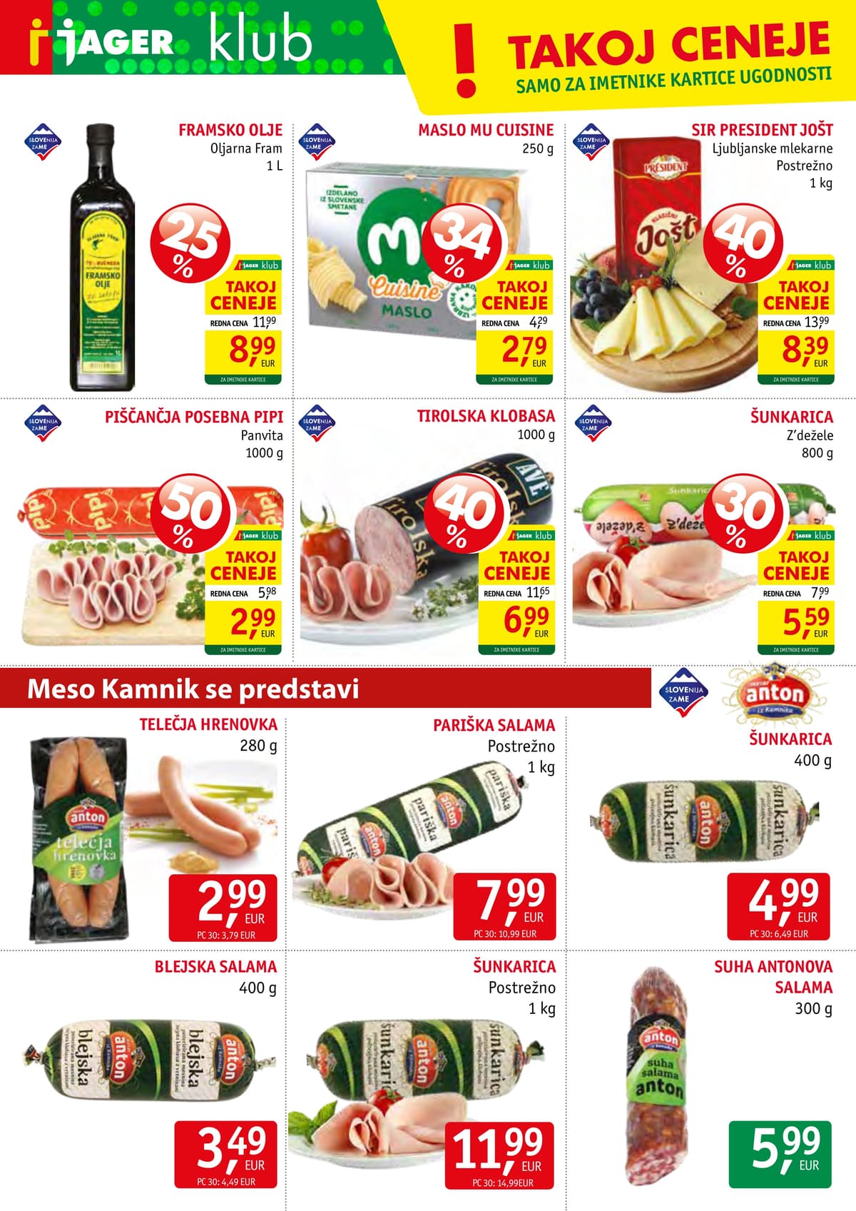 Stran 4. Jager kataloga - Akcijska Ponudba