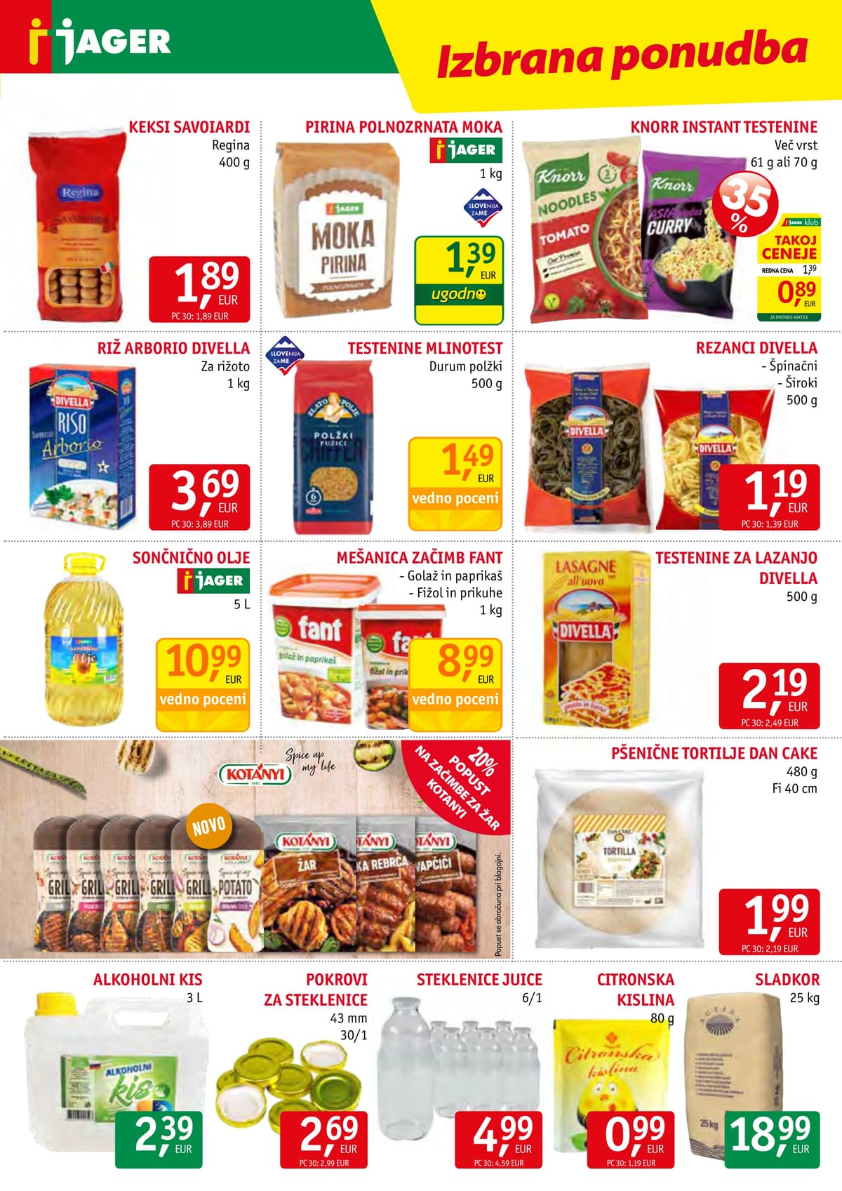 Stran 7. Jager kataloga - Akcijska Ponudba