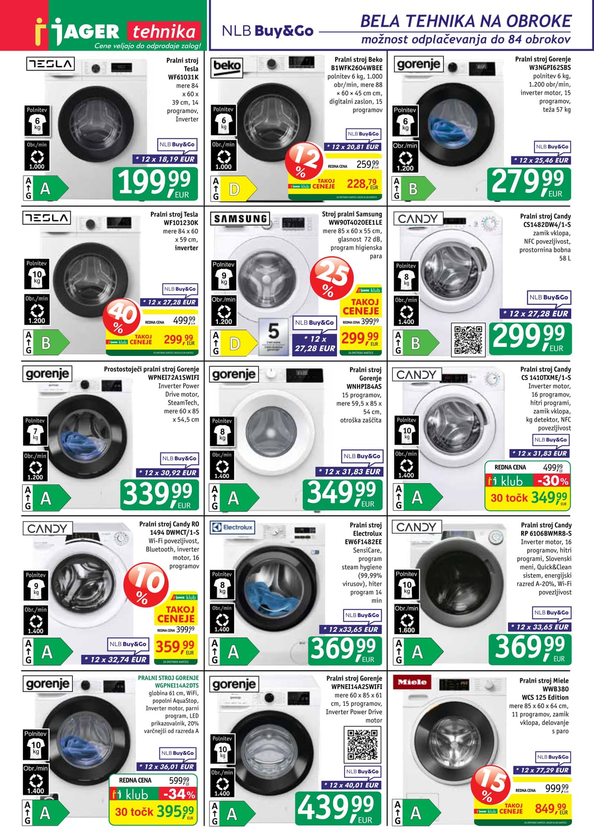 Stran 12. Jager kataloga - Tehnika