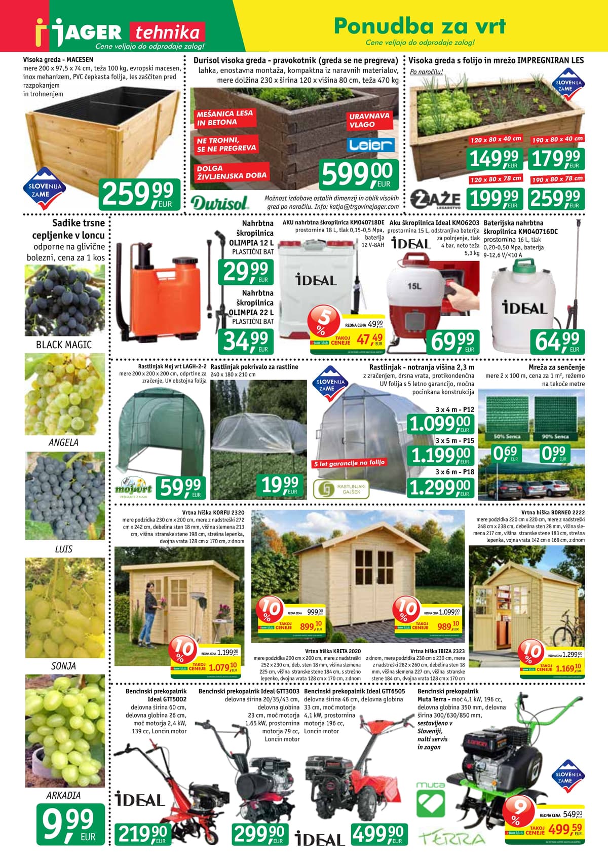 Stran 2. Jager kataloga - Tehnika