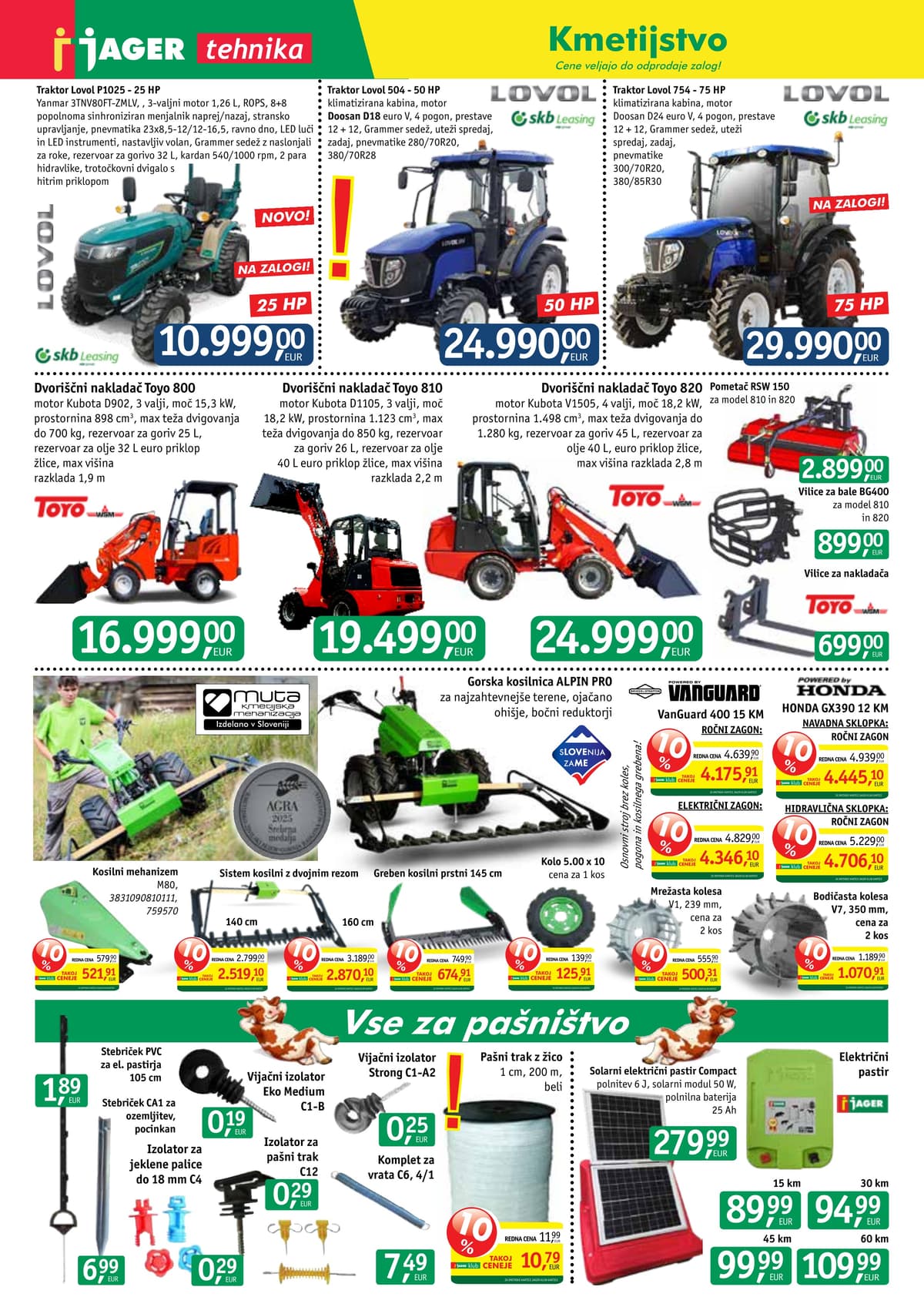 Stran 5. Jager kataloga - Tehnika