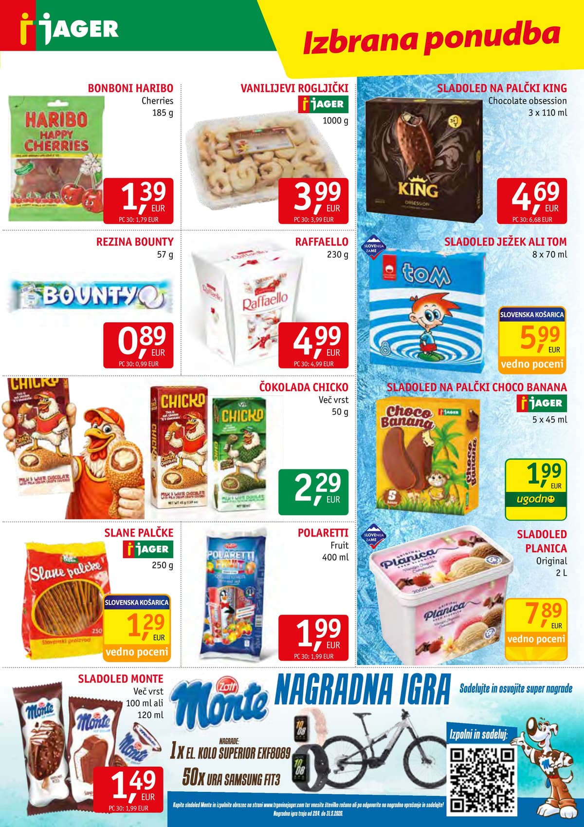 Stran 11. Jager kataloga - Živila