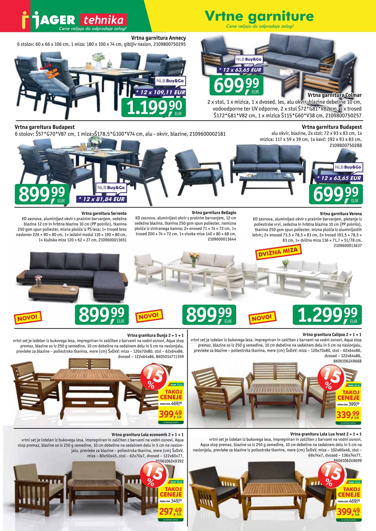 Stran 10. Jager kataloga - Tehnika od 29.04.2026.