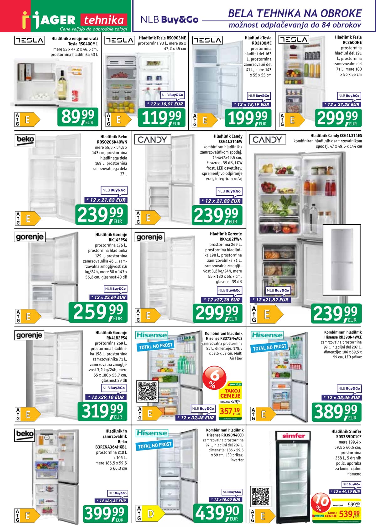 Stran 12. Jager kataloga - Tehnika od 29.04.2026.