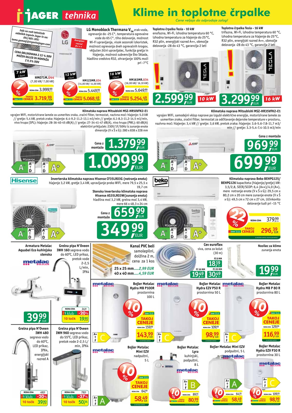 Stran 14. Jager kataloga - Tehnika od 29.04.2026.